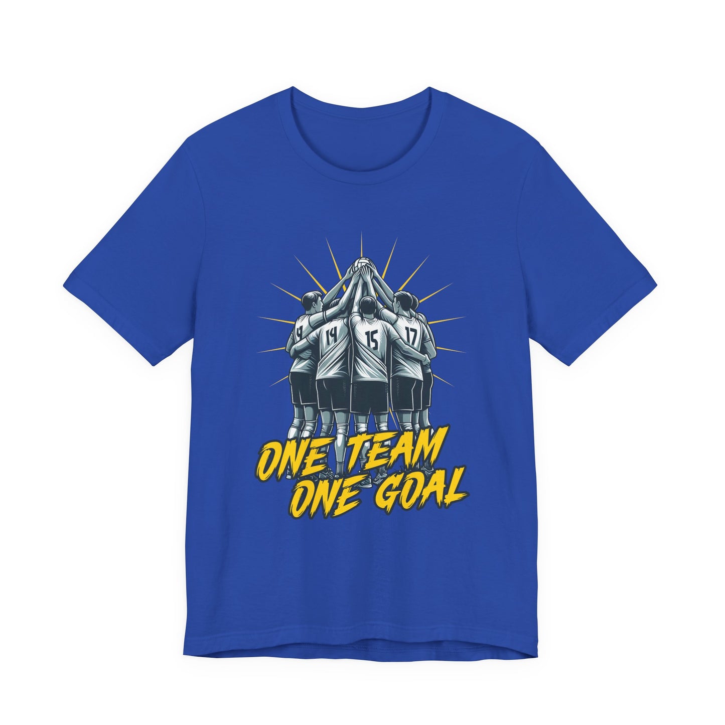 One Team One Goal – Team Huddle Unity Graphic T-Shirt