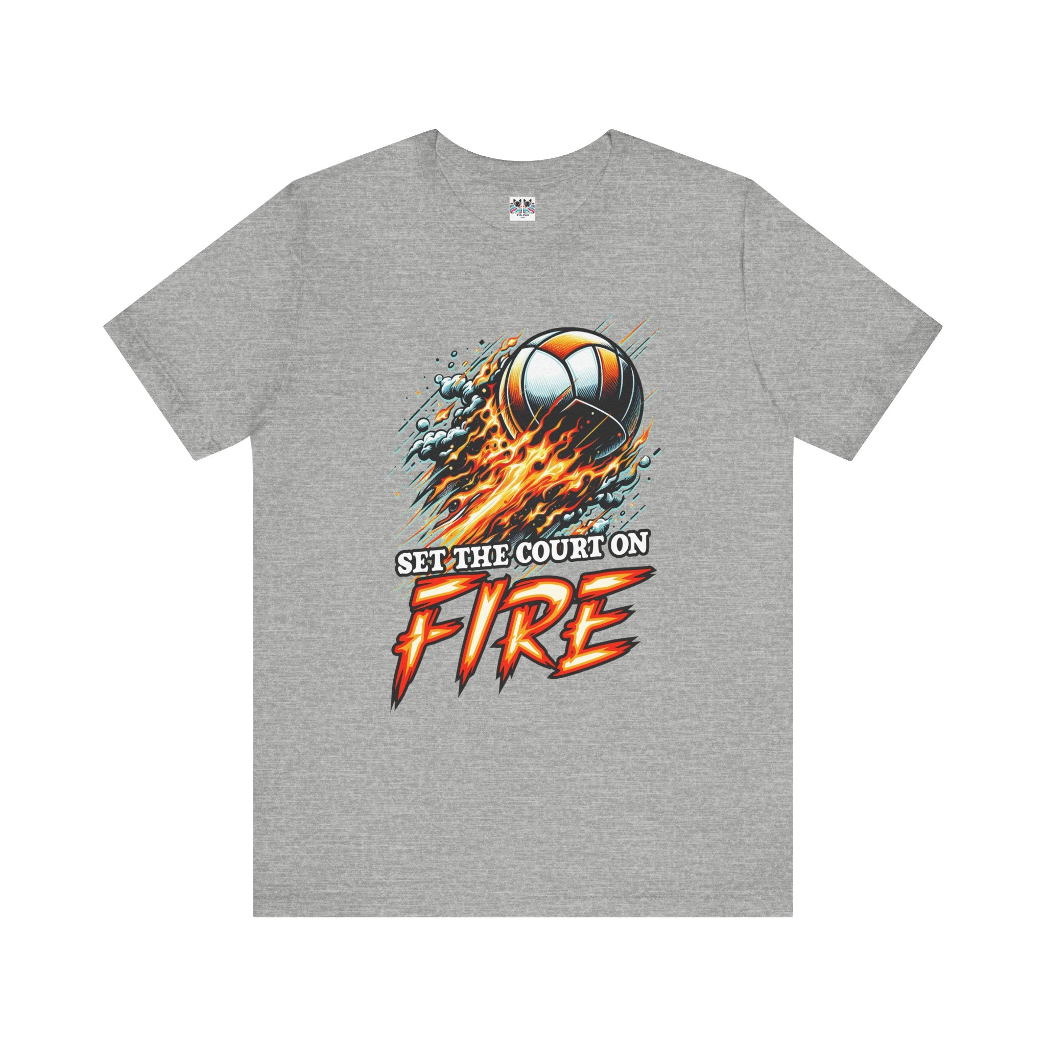 Volleyball Flames T-Shirt
