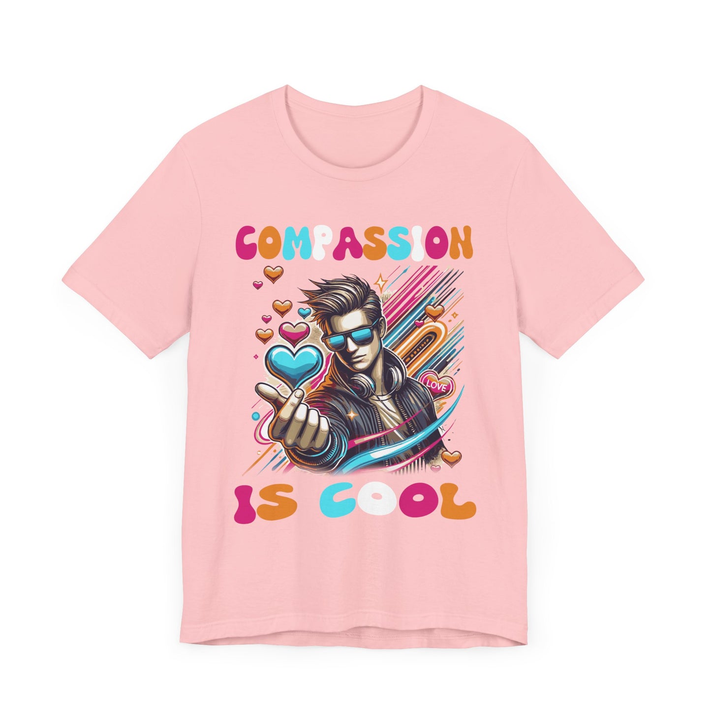 Compassion Is Cool - Kindness Graphic T-Shirt