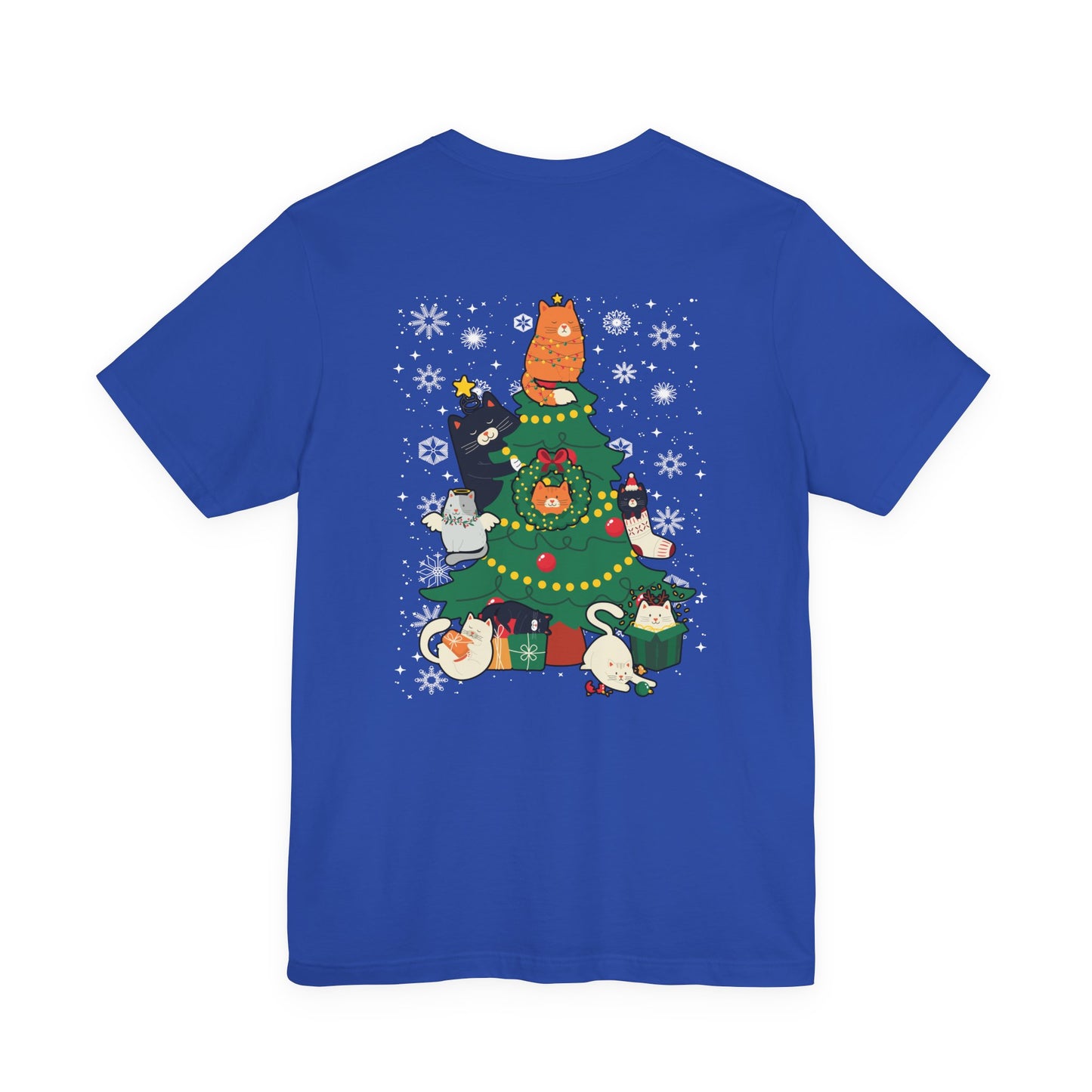 Christmas Cats Holiday Tree T-Shirt