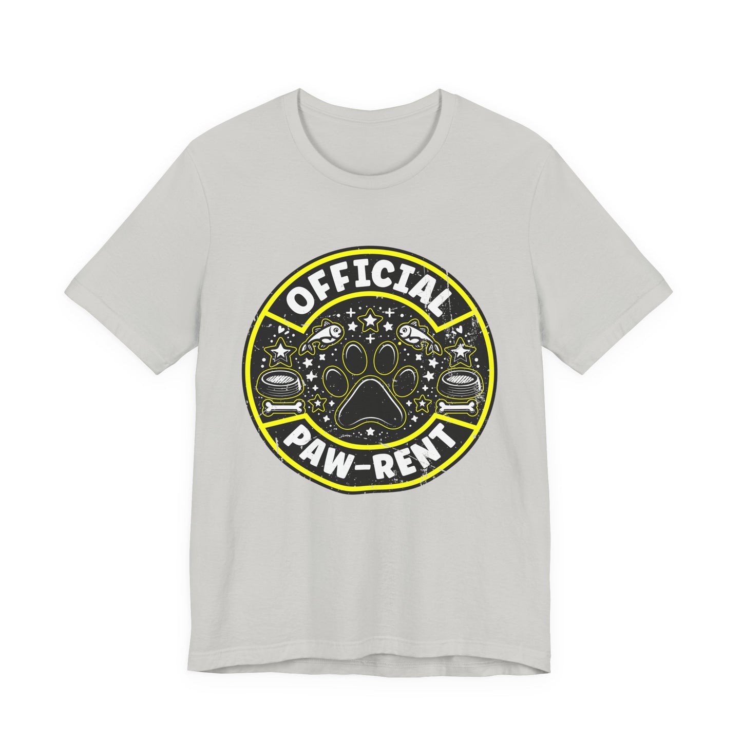Official Paw-rent Pet Parent Funny Cat Dog Lover T-Shirt