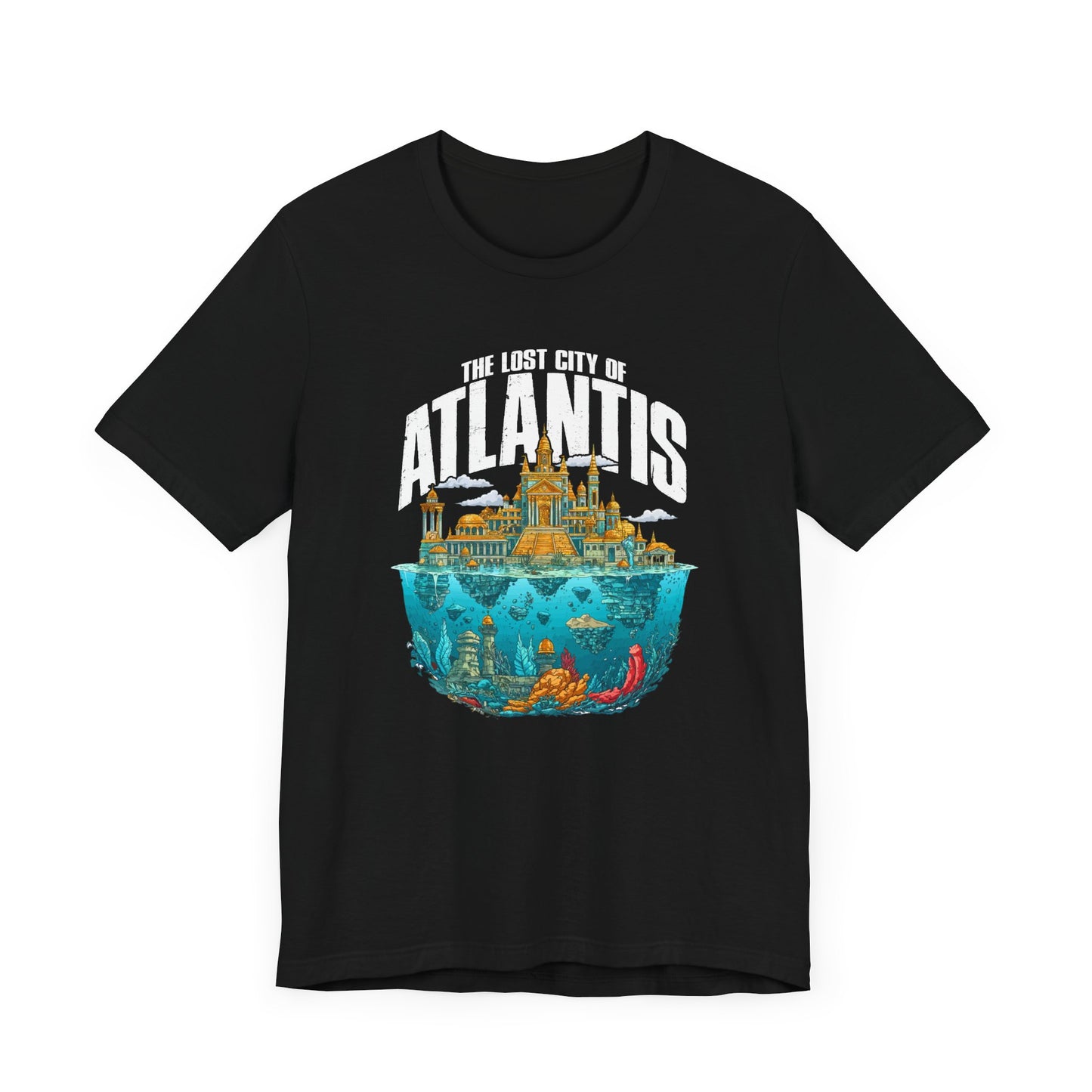 Atlantis Found Tee, Lost Civilization Shirt, Ocean Mystery Graphic Tee, Ancient History Fan Top, Explorer Gift