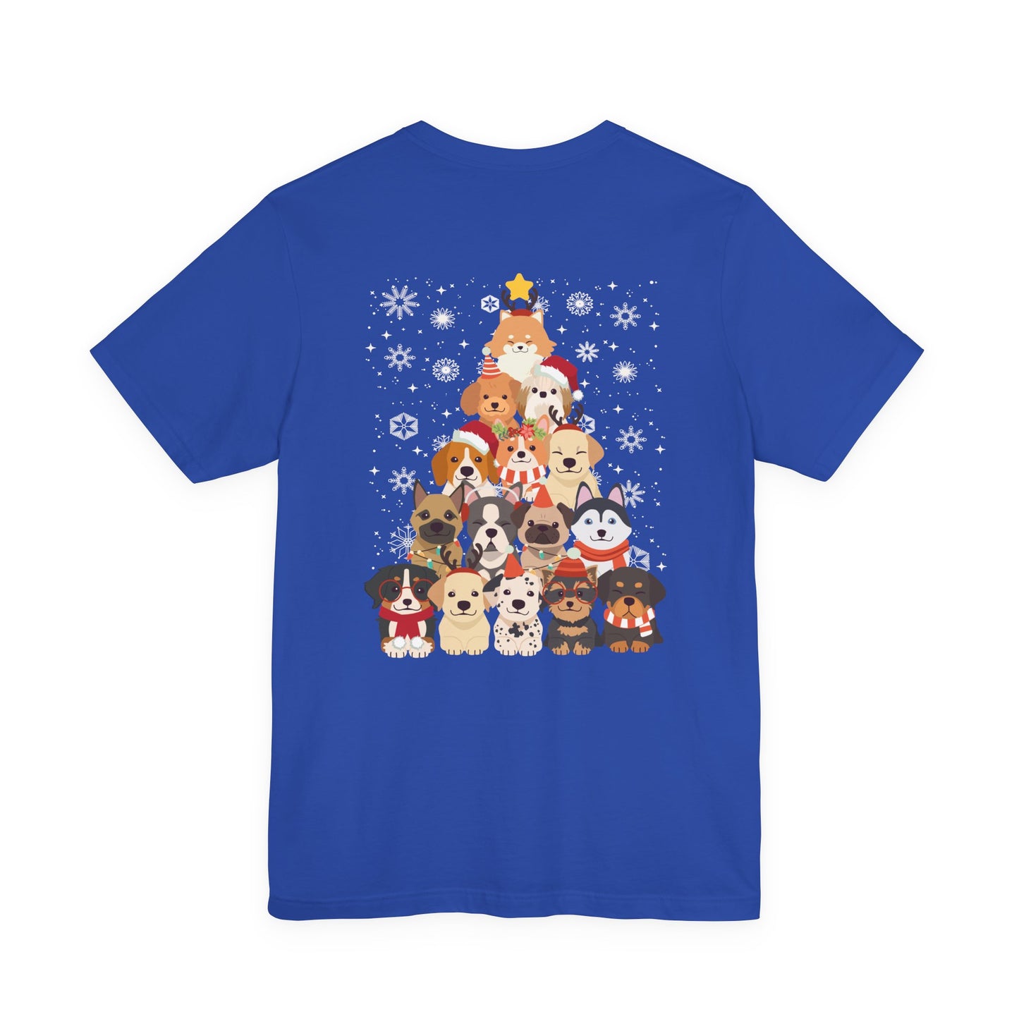 Christmas Dogs Puppy Tree T-Shirt