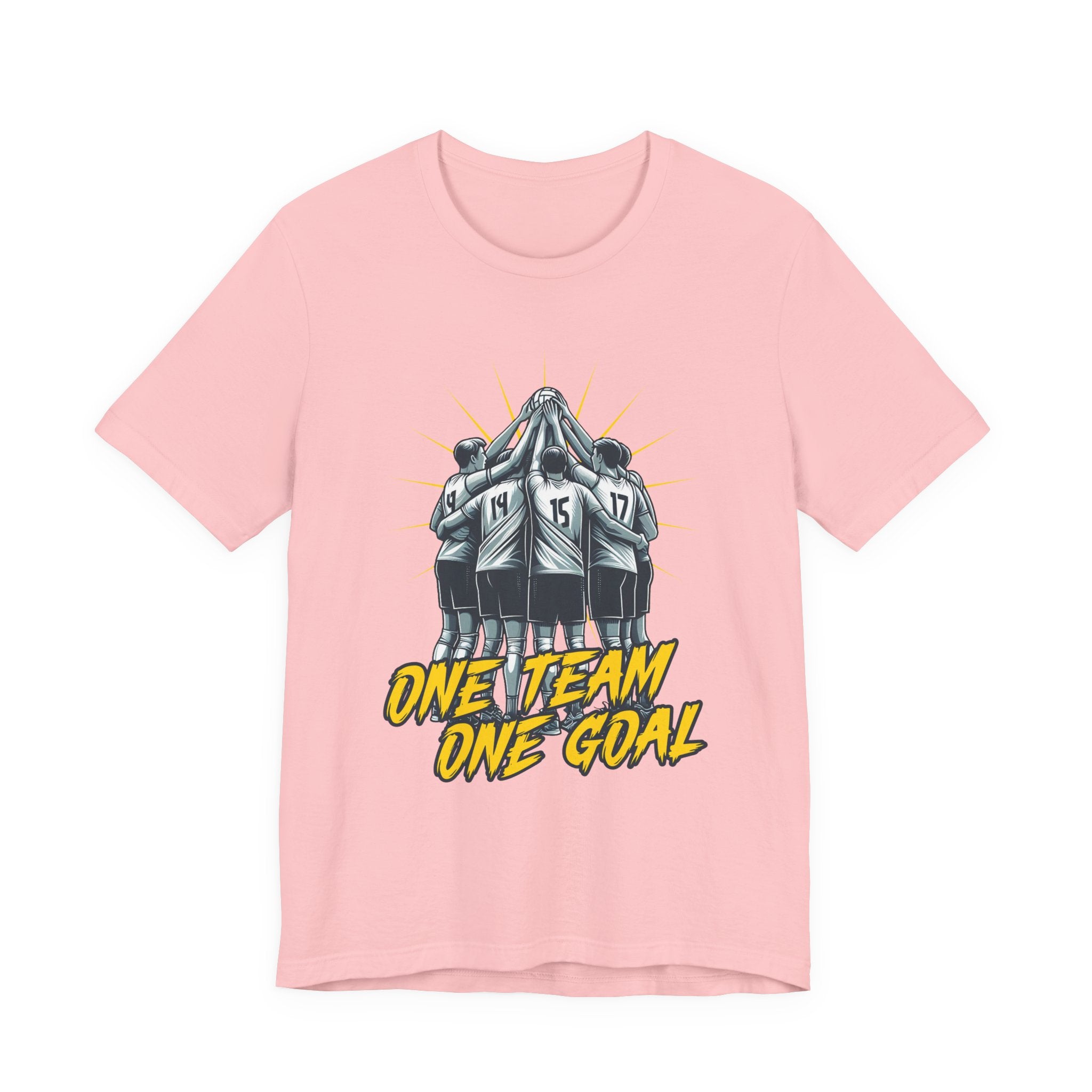 One Team One Goal – Team Huddle Unity Graphic T-Shirt