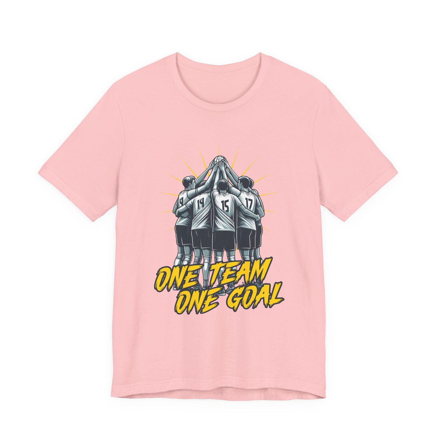 One Team One Goal – Team Huddle Unity Graphic T-Shirt