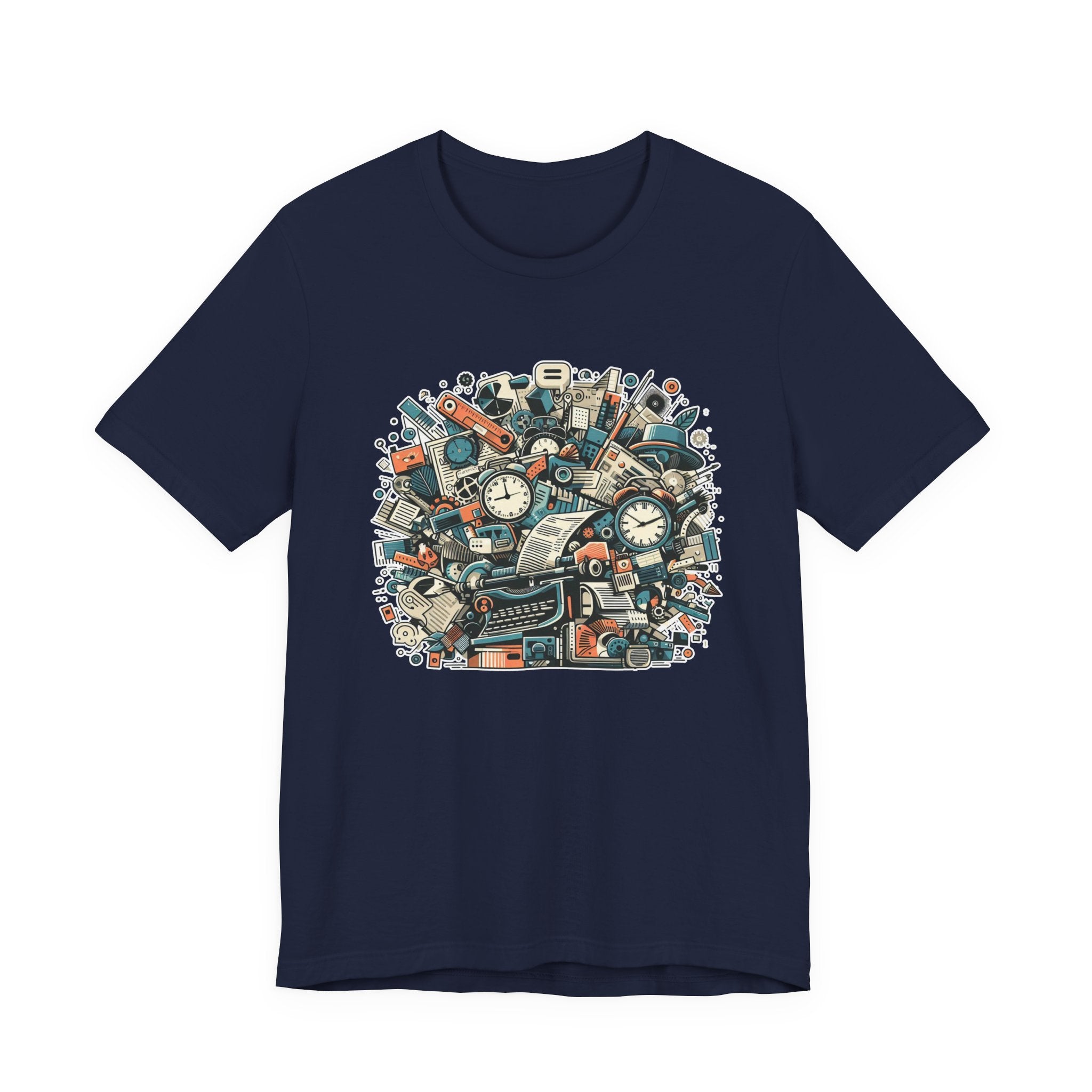 Urban Overload: Crowded Objects T-Shirt