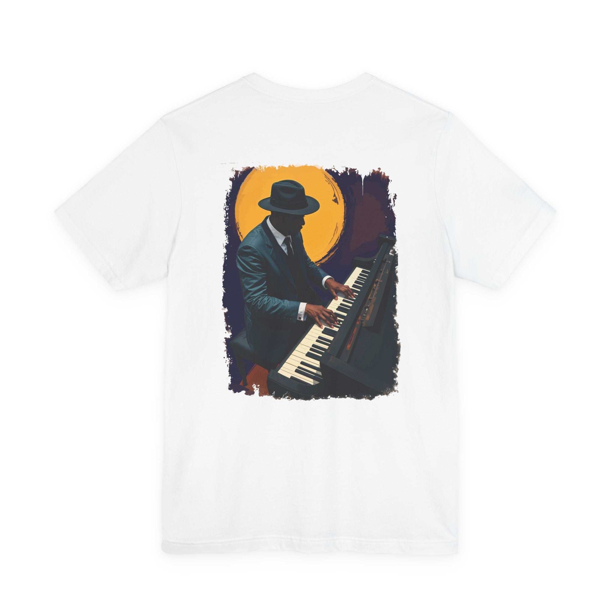 Grand Piano Keys of the Heart T-Shirt – Musician Artistic Graphic