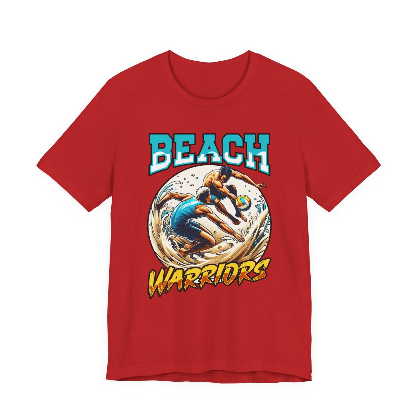 Beach Warriors – Sand Court Battle Beach Ball Graphic T-Shirt