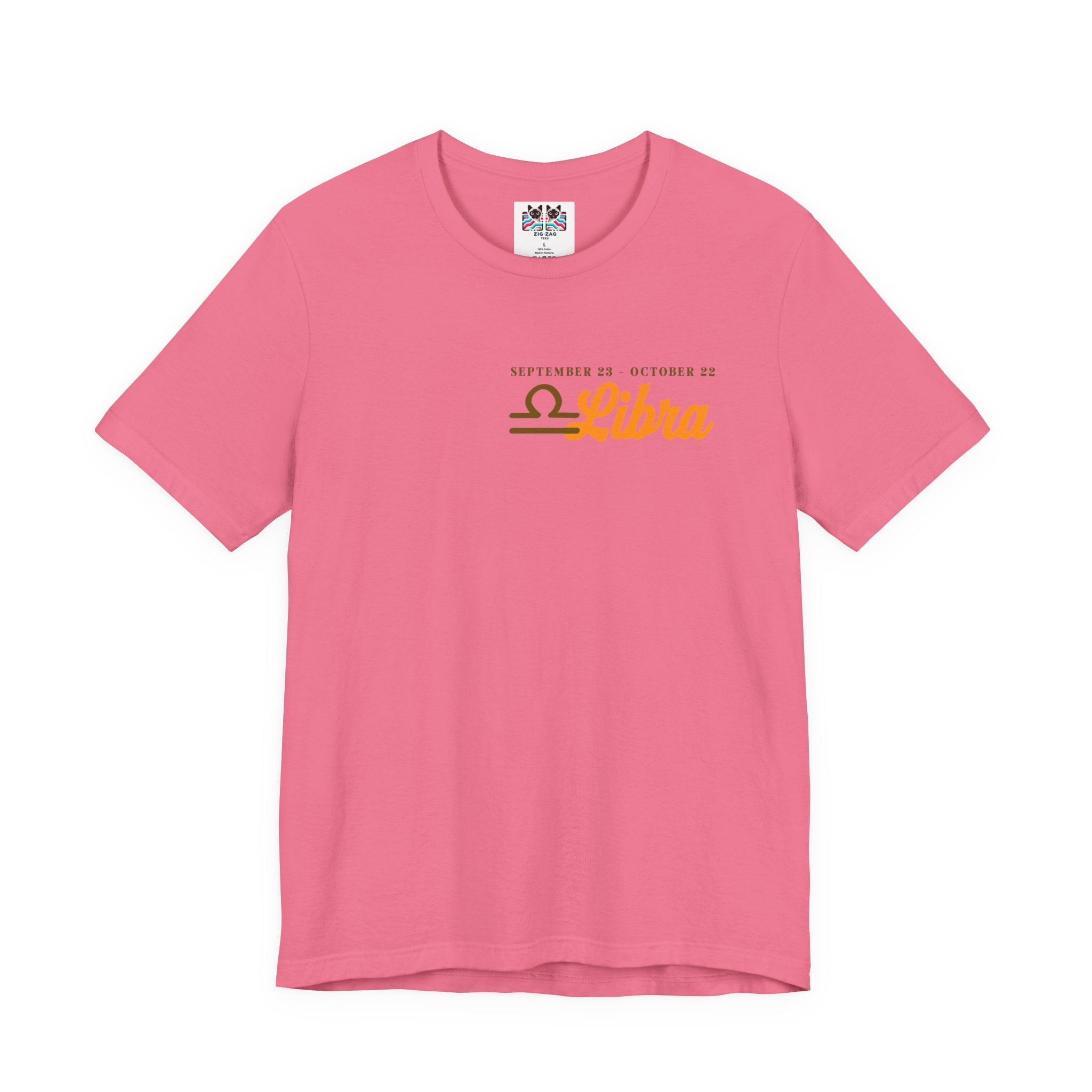 Libra Zodiac T-Shirt – Peace Is My Greatest Treasure Zodiac Wheel