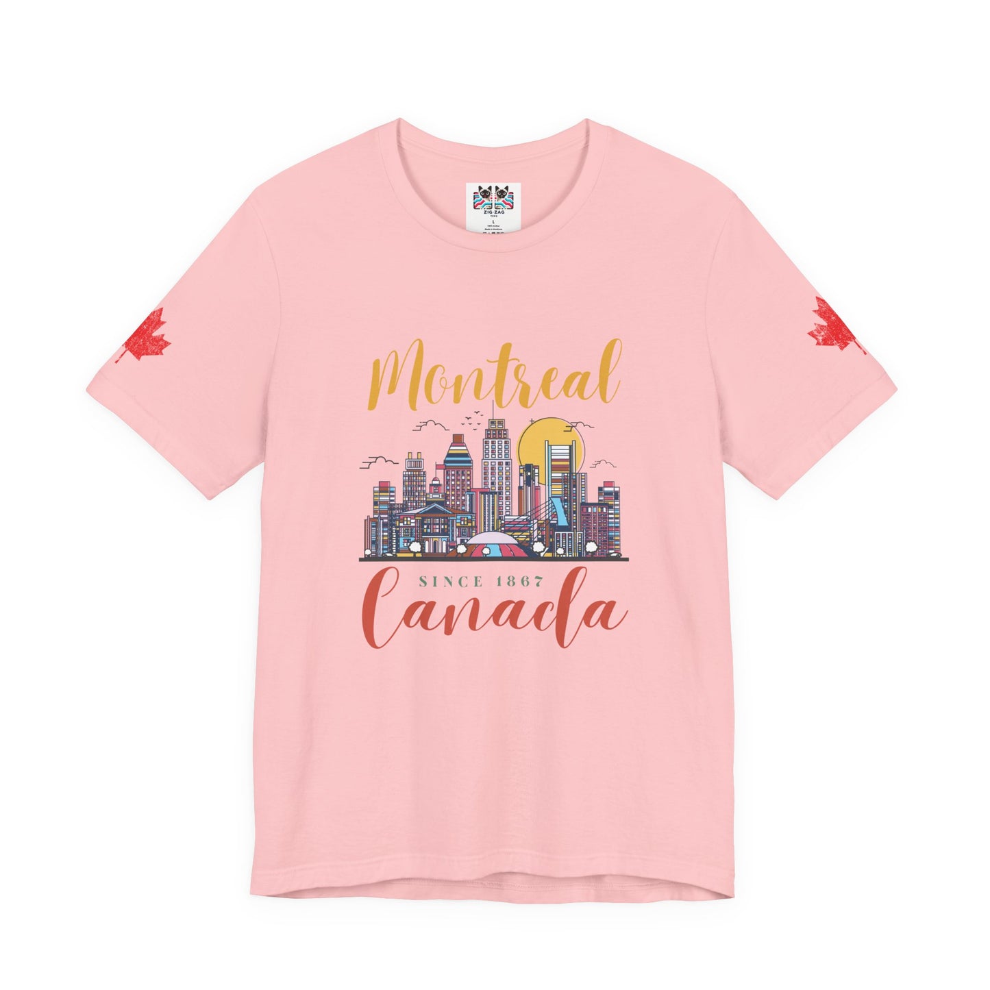 Montreal Skyline Canada Since 1867 T-Shirt