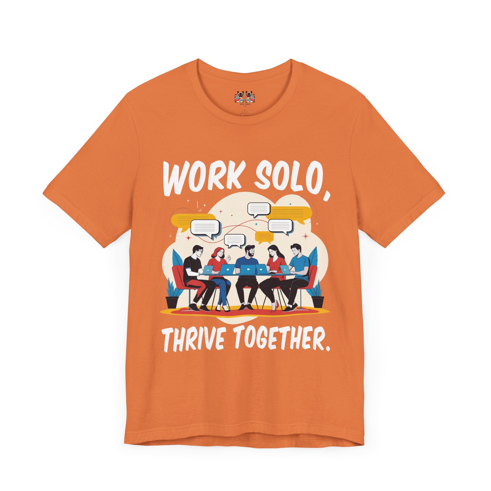 Digital Nomads Unite - Remote Work T-Shirt