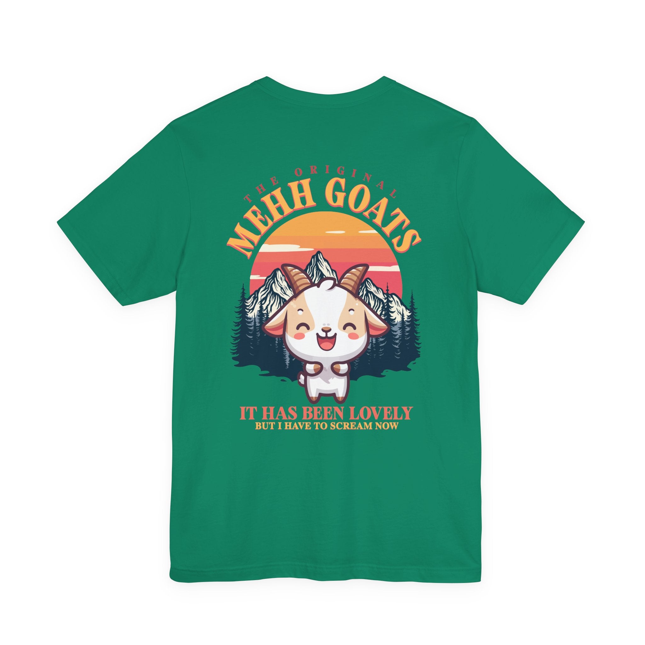 The Original MEHH GOATS Happy Laughing Goat T-Shirt