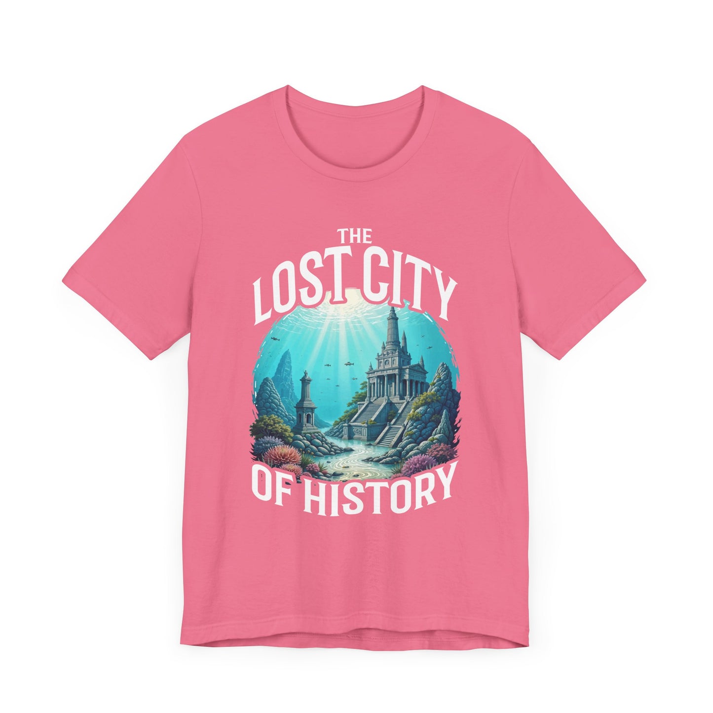Sunken Cities of the Past Tee, Lost World History Shirt, Ancient Civilizations Graphic Tee, Underwater Discovery Top, Explorer Gift