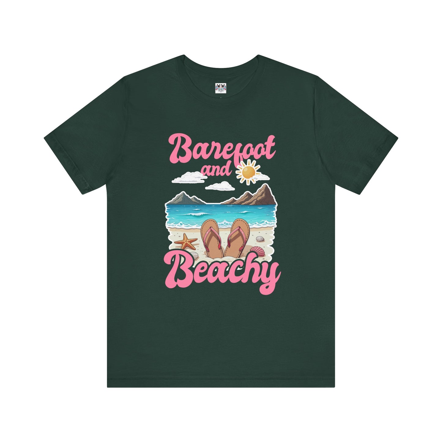 Barefoot and Beachy Coastal Chill T-Shirt