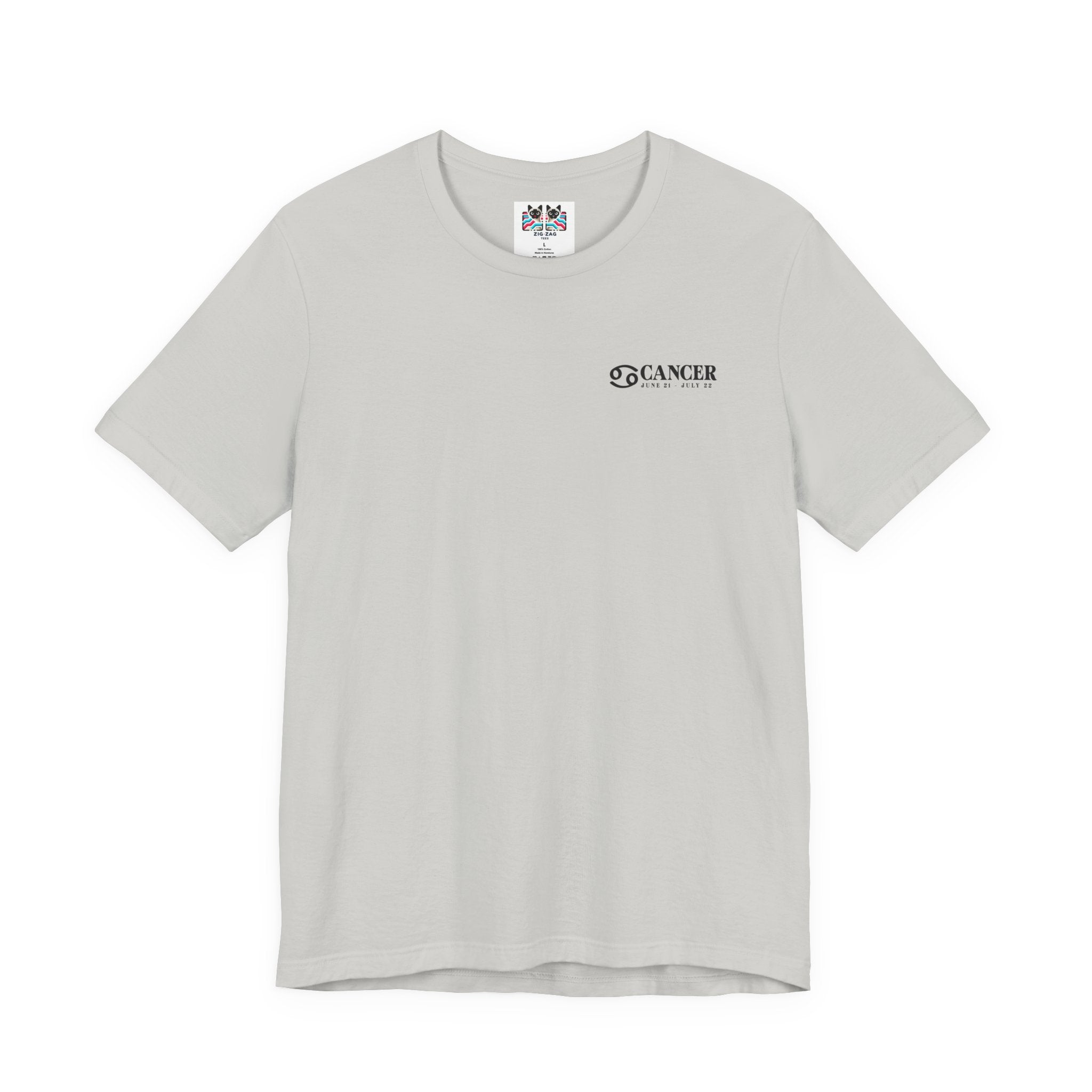 Cancer Zodiac T-Shirt – Sensitive Inside, Strong Outside with Water Element