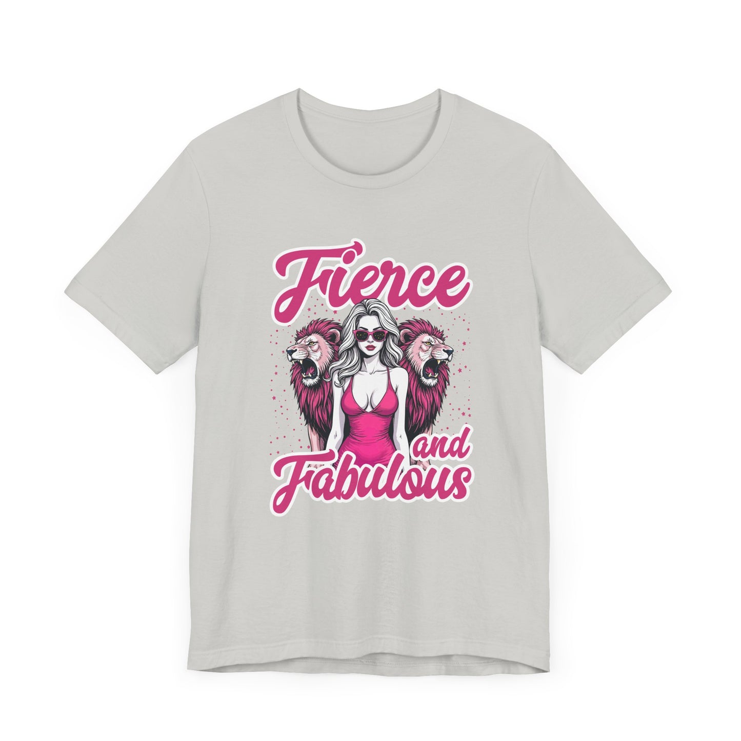 Fierce and Fabulous T-Shirt – Bold Women & Roaring Lions Graphic Tee