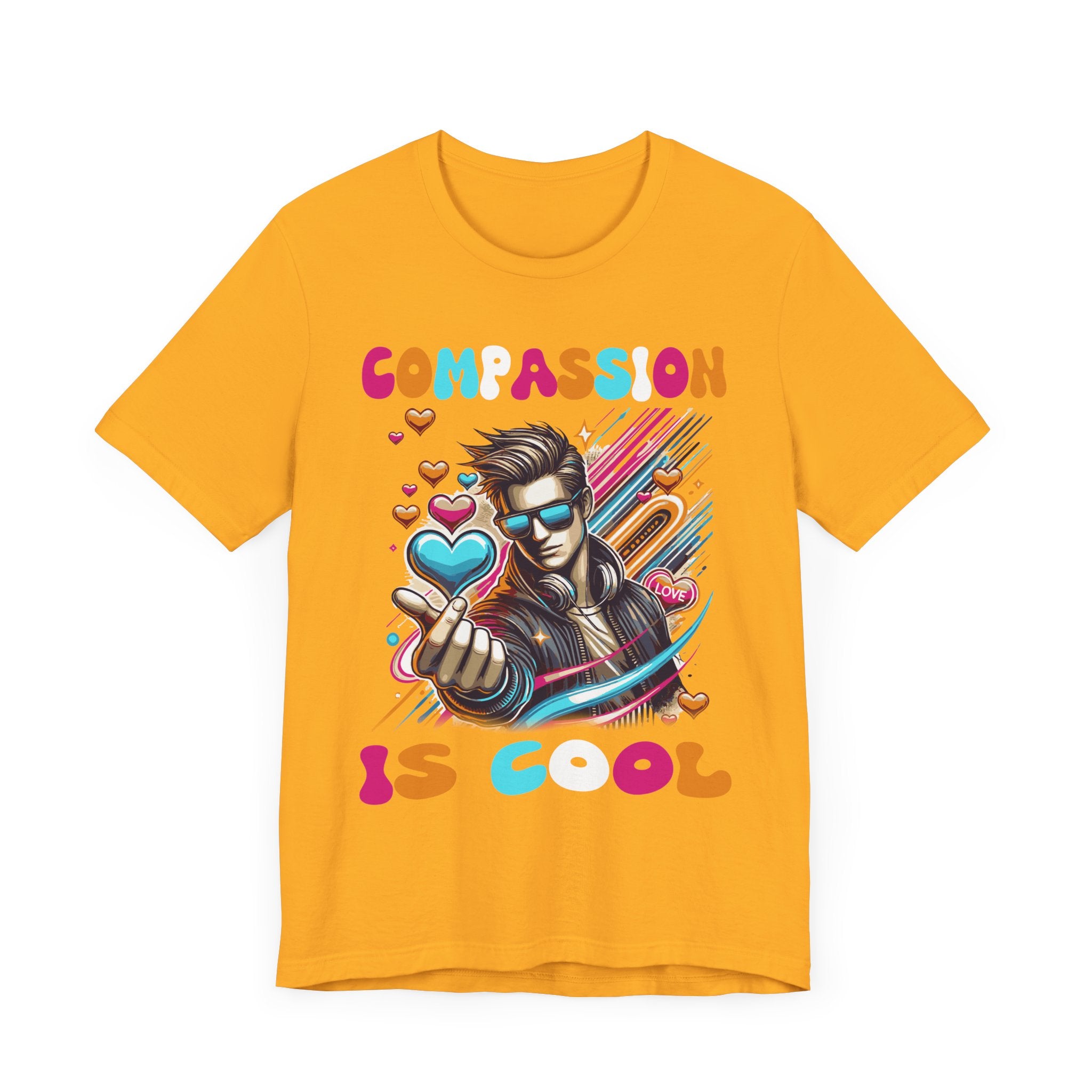 Compassion Is Cool - Kindness Graphic T-Shirt