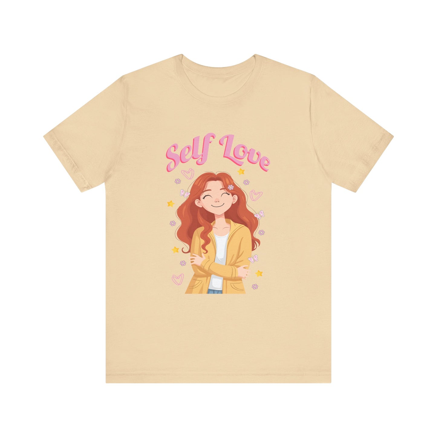 Self Love Official Graphic Statement Tee for Mindful Souls, Inner Peace Seekers, and Confidence Builders Who Radiate Self Respect