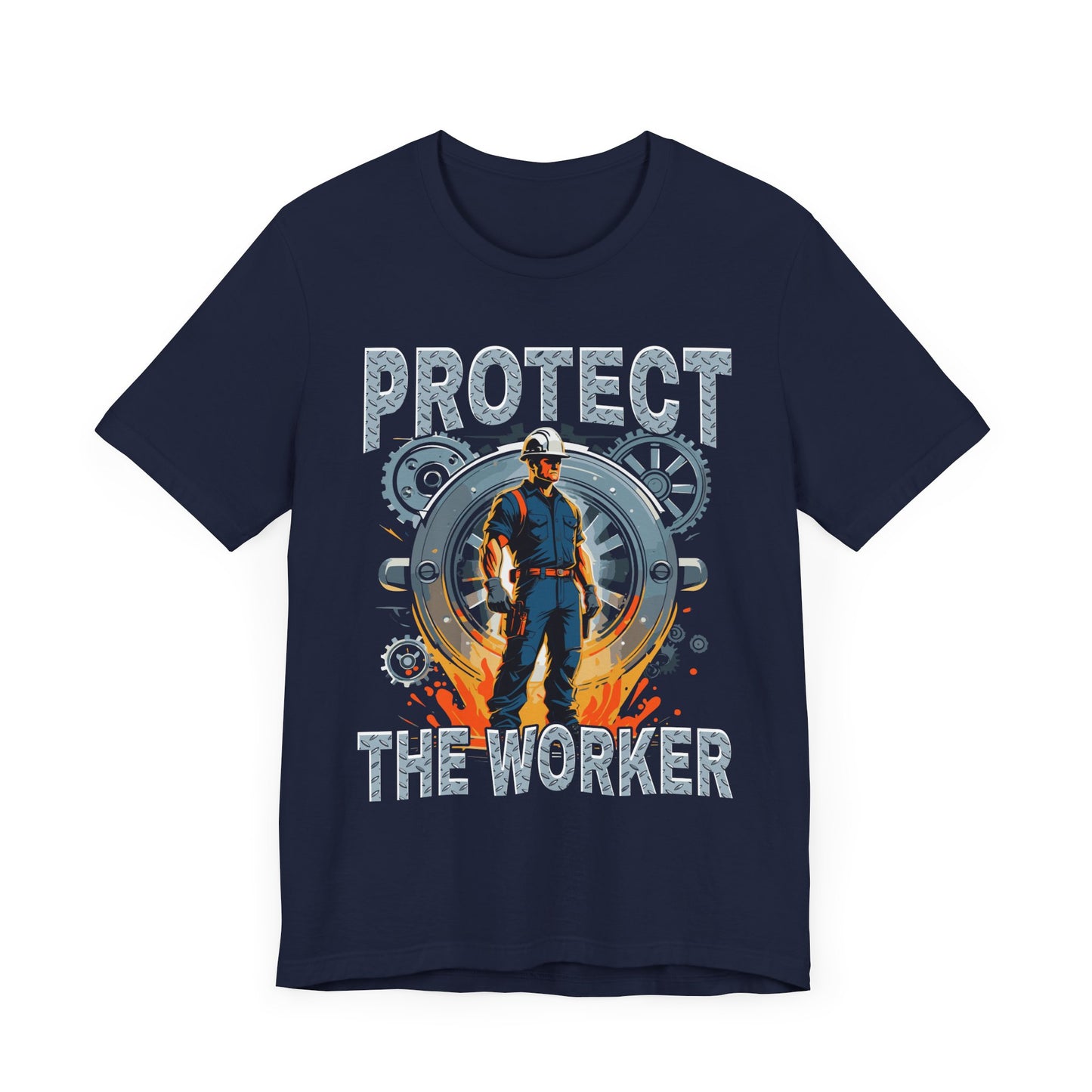 Protect The Worker - Industrial Safety T-Shirt