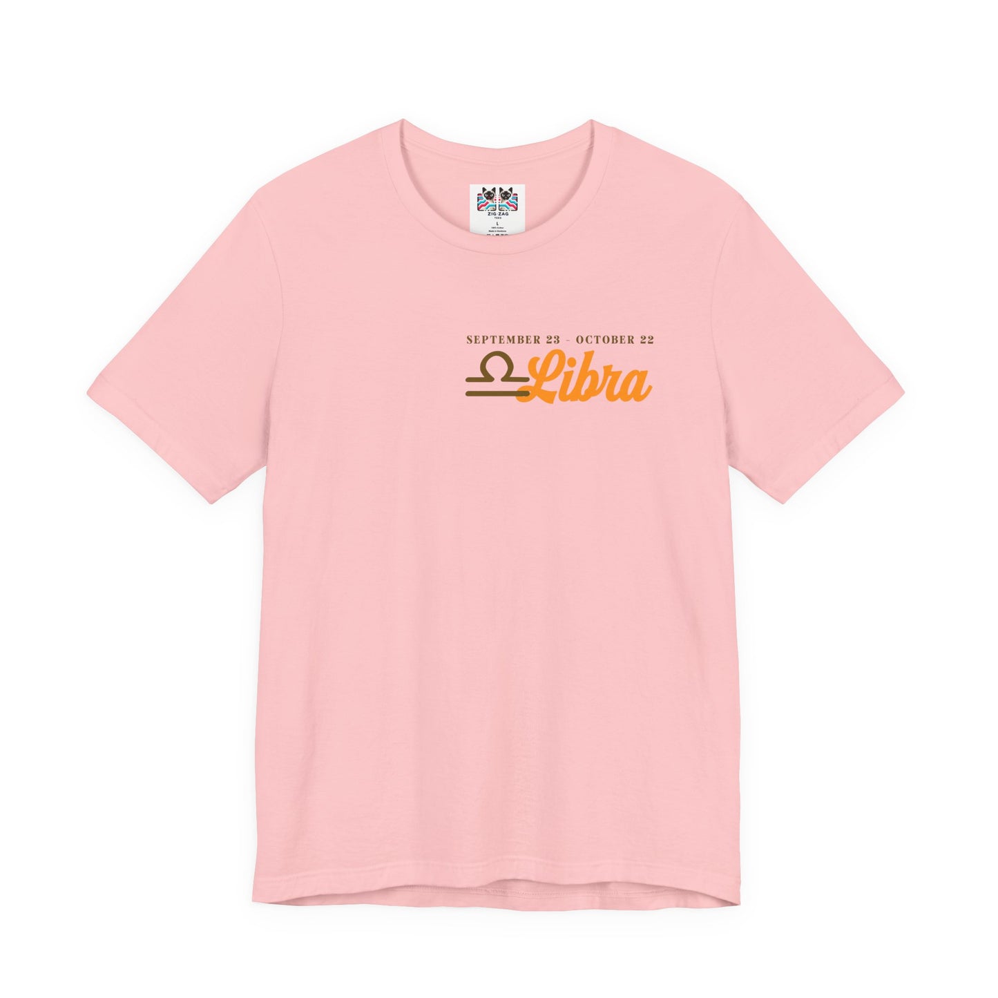 Libra Zodiac T-Shirt – Peace Is My Greatest Treasure Zodiac Wheel