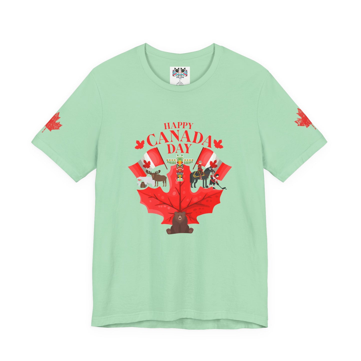 Happy Canada Day Maple Celebration T-Shirt
