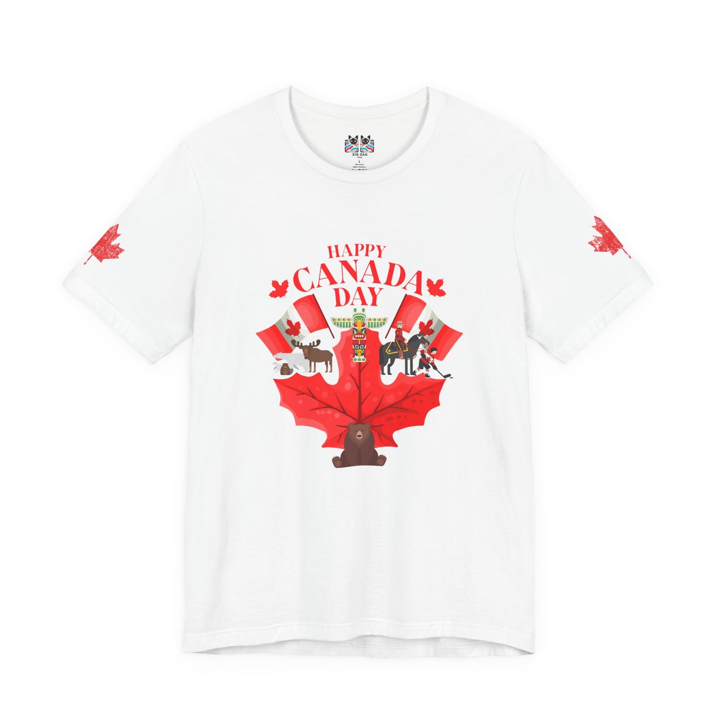 Happy Canada Day Maple Celebration T-Shirt