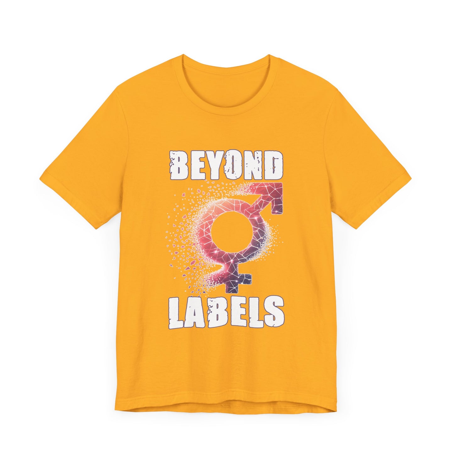 Breaking The Binary Shirt, Pride Beyond Labels Tee, Gender Inclusive T Shirt, LGBTQ Affirmation Apparel, Queer Identity Graphic Top