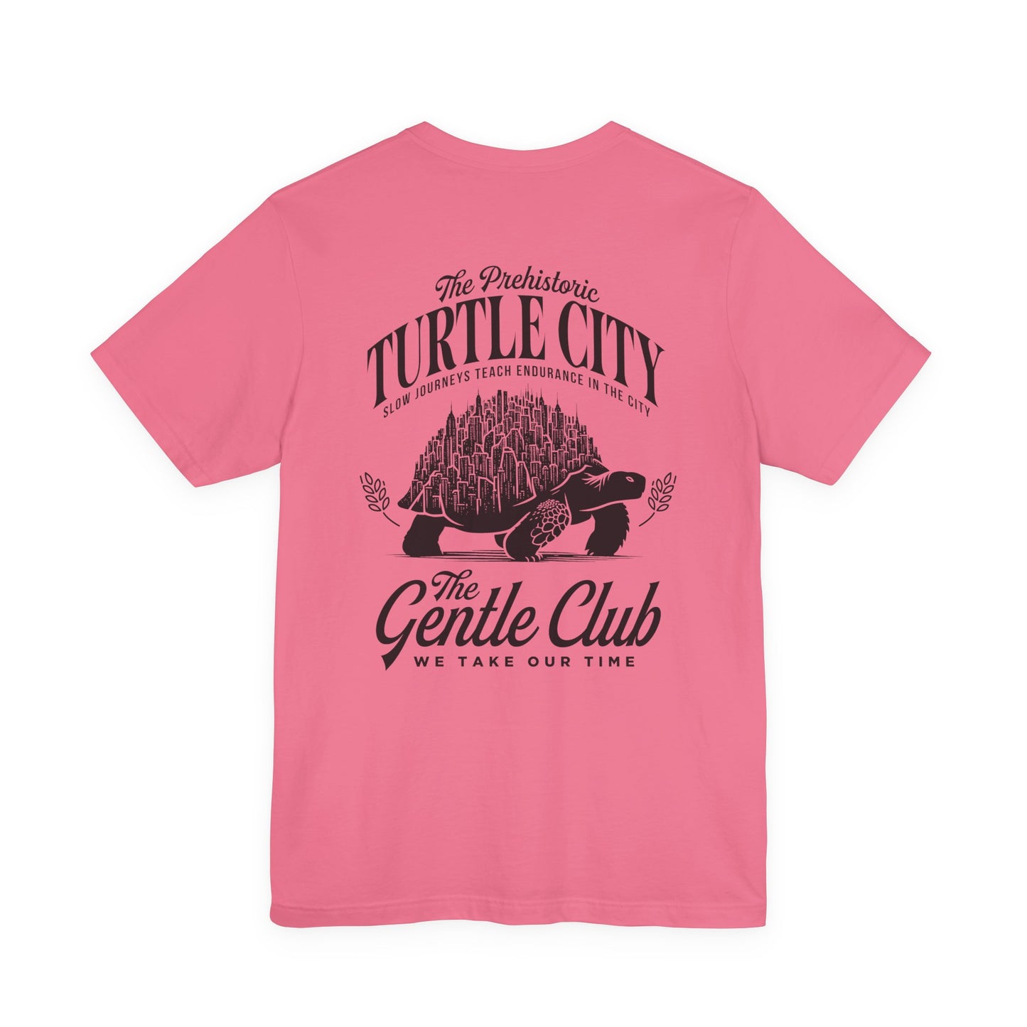 The Prehistoric Turtle City Tshirt – Slow Journeys Teach Endurance