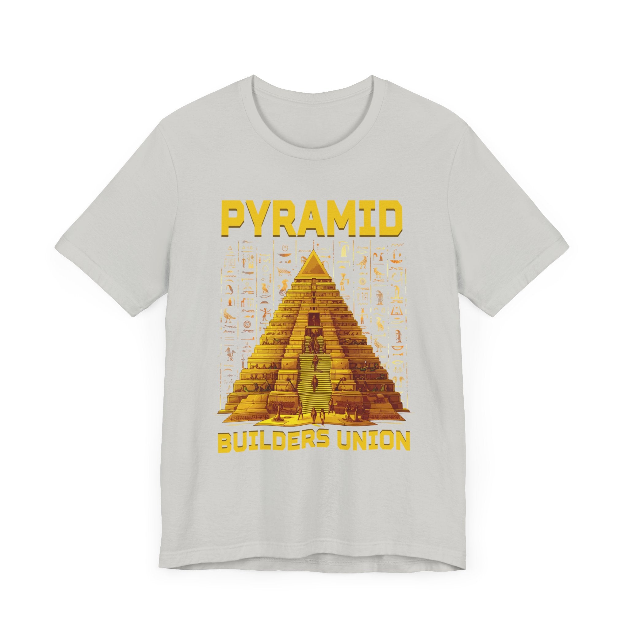 Pyramid Builders Union Tee, Ancient Worker Pride Shirt, Historical Labor Graphic, Egypt Crew Top, Stone by Stone Gift