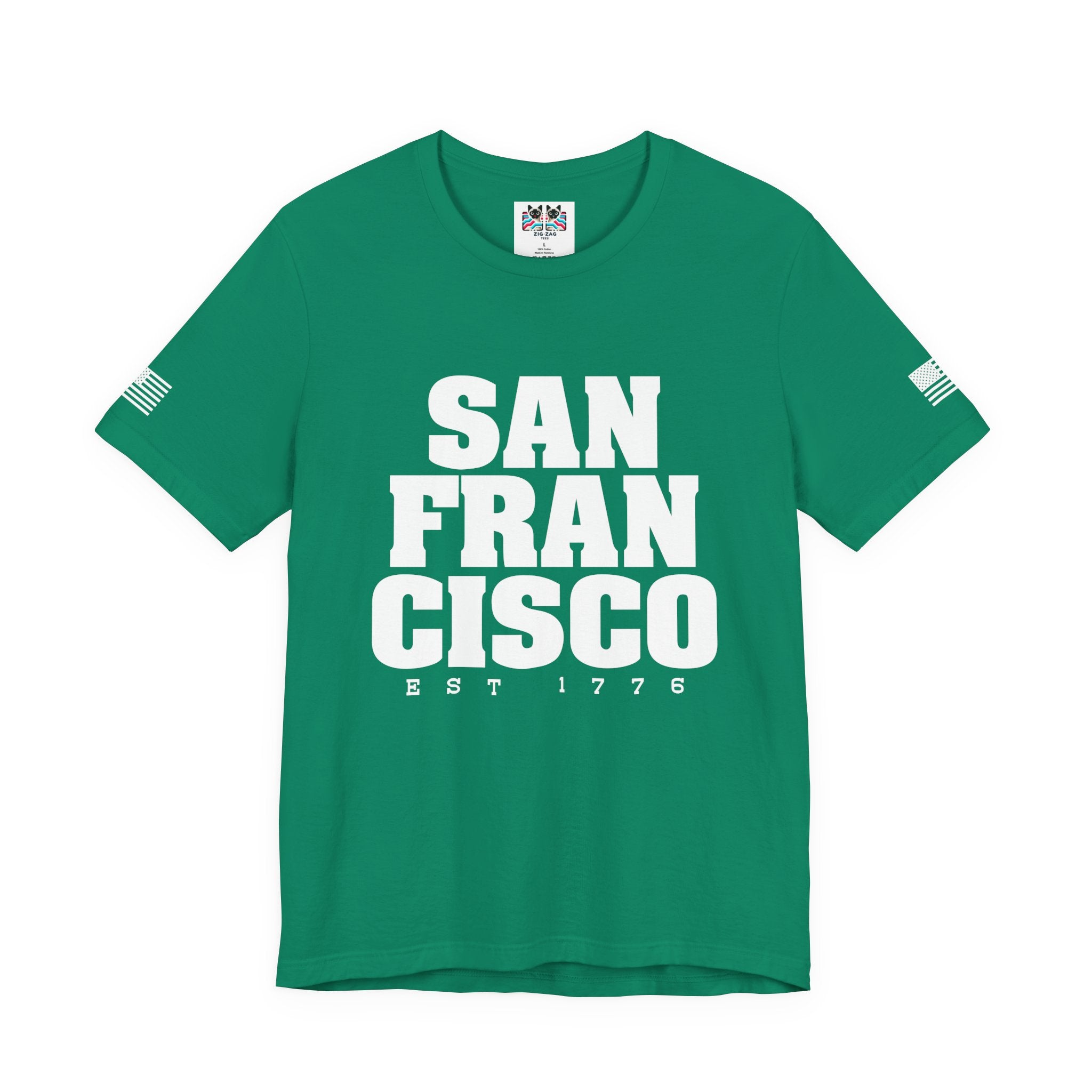 California Bay Area T-Shirt – Bold Varsity Style Graphic Tee