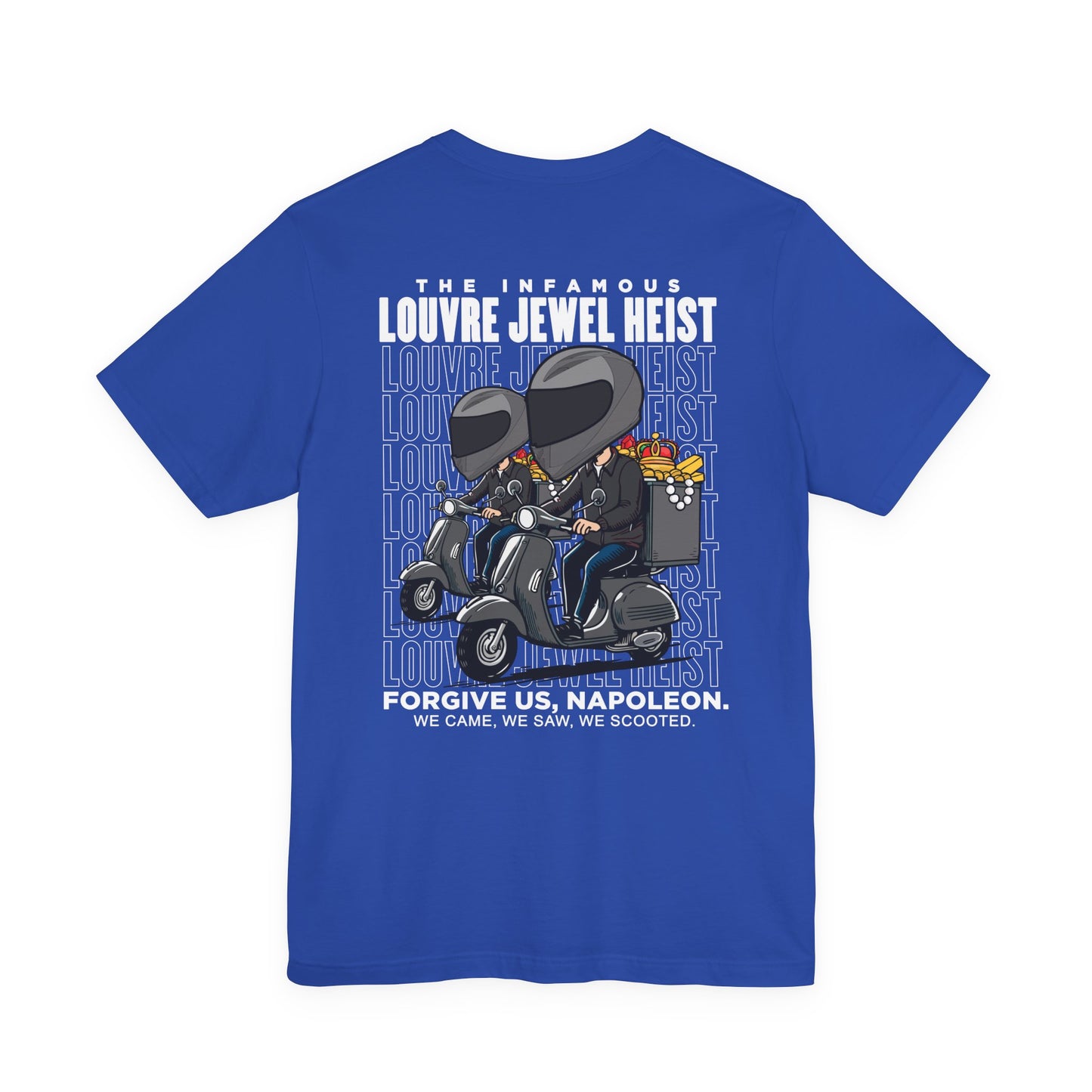 The 7 Minutes Louvre Jewel Heist – Napoleon’s Paris Getaway Tee