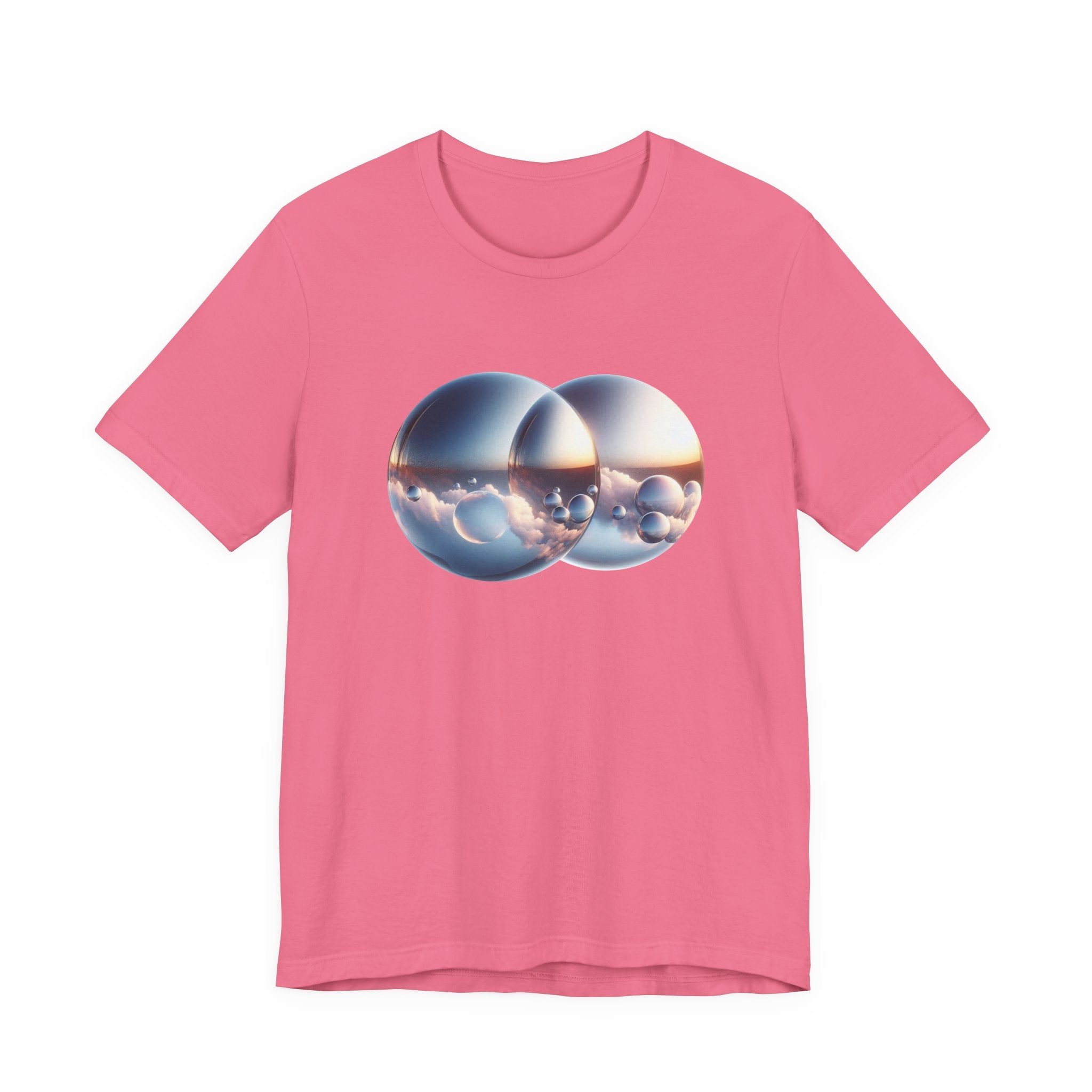 Parallel Universe Portal – Illusional Bubble Window Graphic T-Shirt