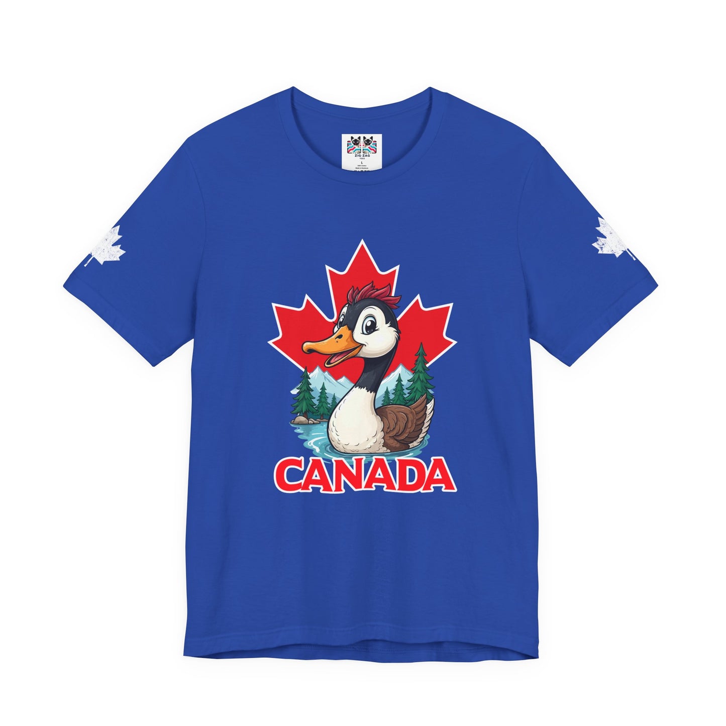 Canada Maple Duck Cartoon T-Shirt