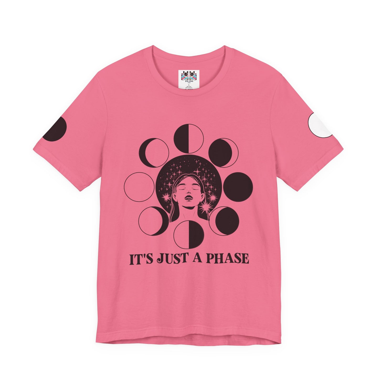 It's Just a Phase T-Shirt – Moon Phases Celestial Astrology Witchy Graphic Tee