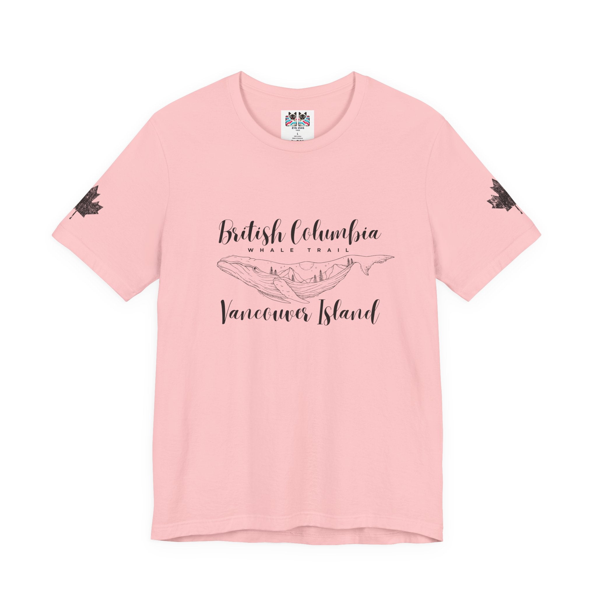 British Columbia Whale Trail Vancouver Island Canada T-Shirt