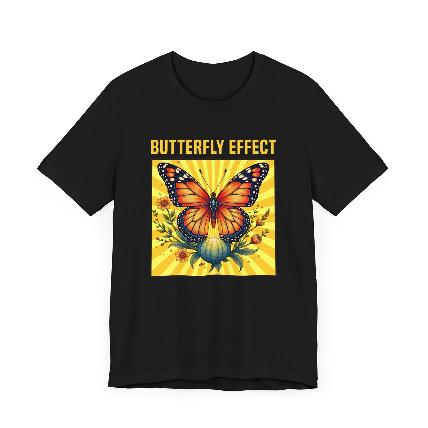 Butterfly Effect Tee, Transformation Quote Shirt, Growth Energy Top, Change Is Powerful Tee, Inspirational Gift Tee