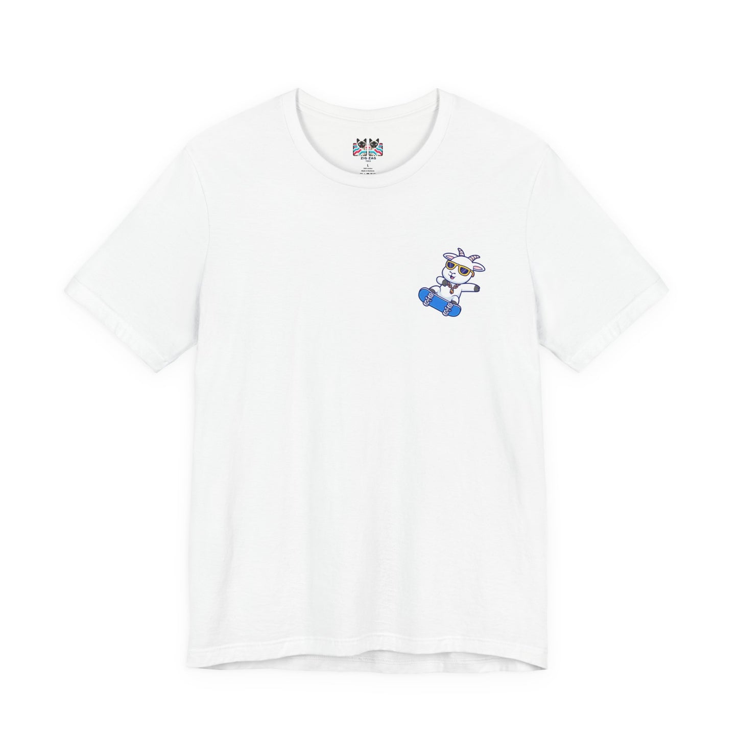 The Original GOAT to be Kidding Mehh! Skateboarding Goat T-Shirt