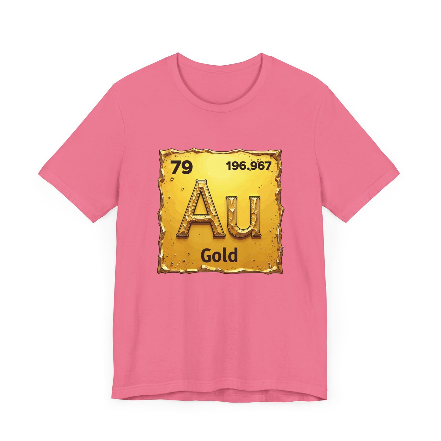 Gold Because I’m Worth It Tee, Science Glam Shirt, Chemistry Humor Tee, Periodic Table Graphic Top, Self Worth Gift