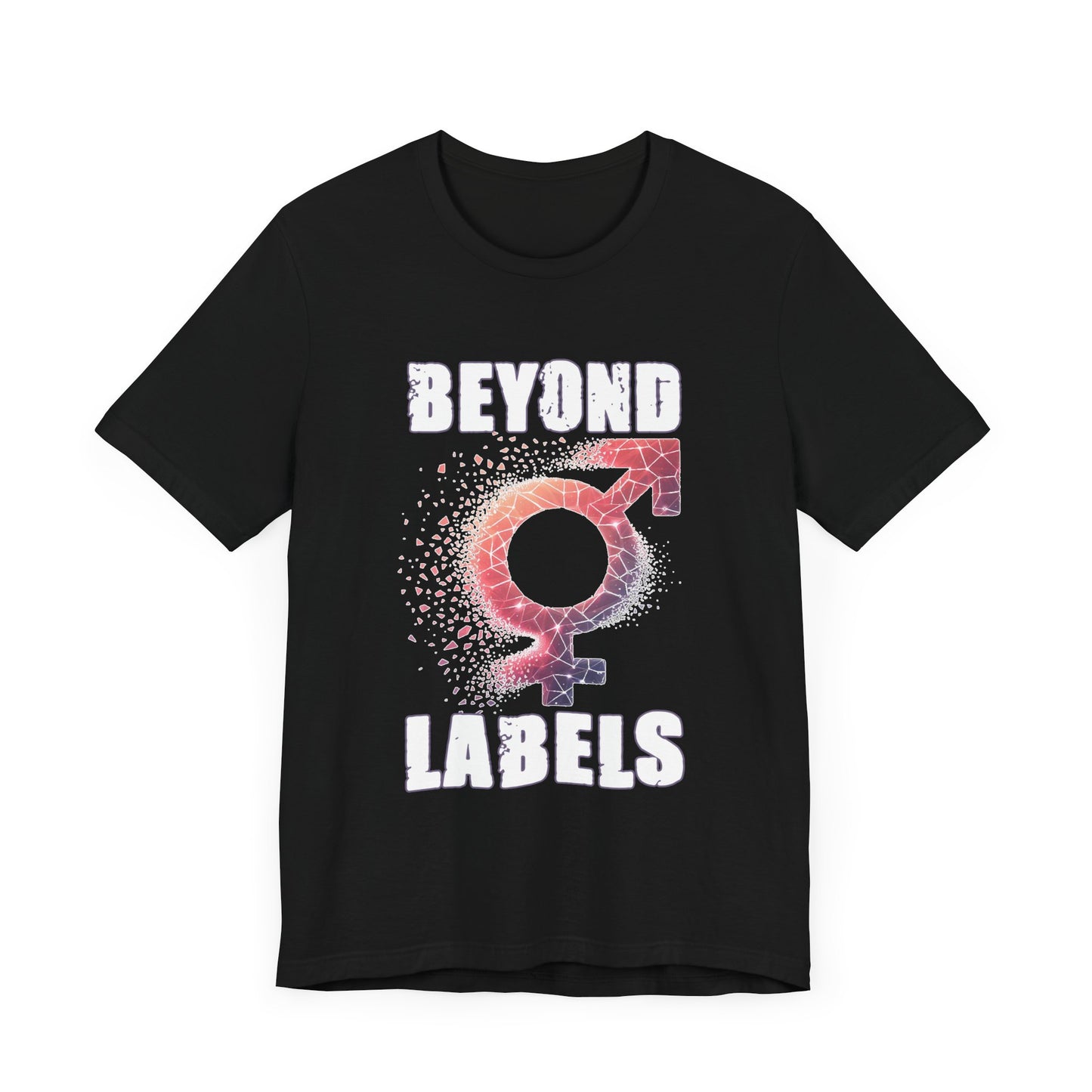 Breaking The Binary Shirt, Pride Beyond Labels Tee, Gender Inclusive T Shirt, LGBTQ Affirmation Apparel, Queer Identity Graphic Top