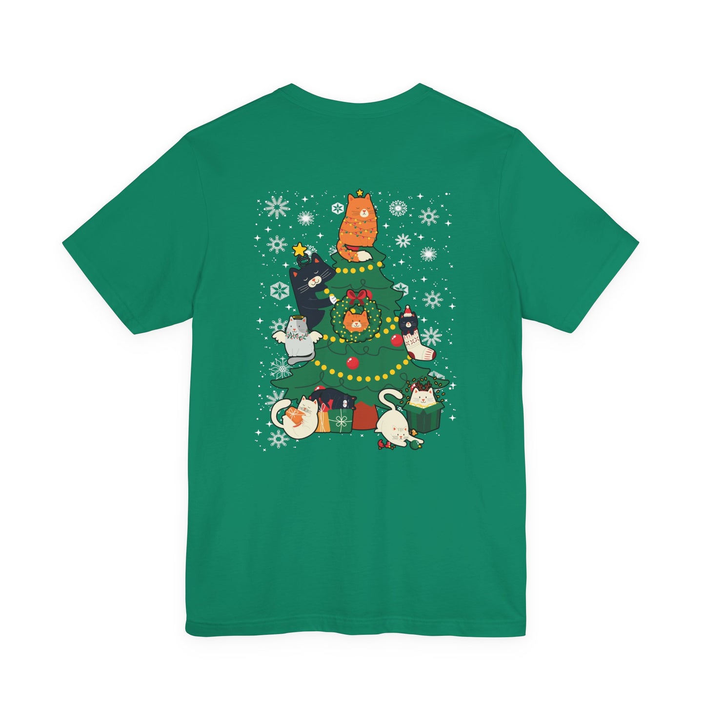 Christmas Cats Holiday Tree T-Shirt