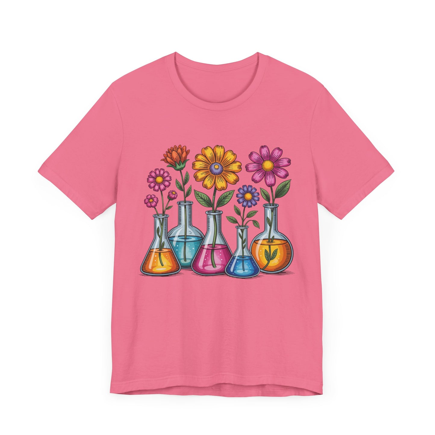 Chemistry Flower Power Shirt – Botanical Science Graphic Tee