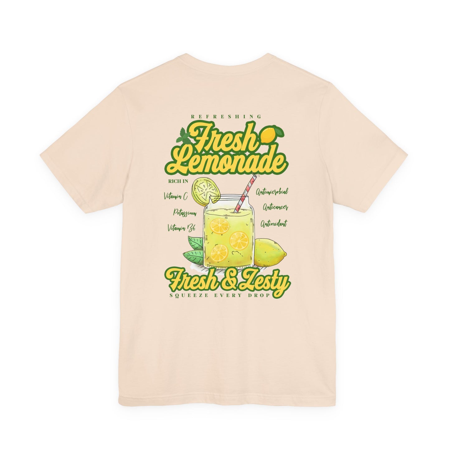 Fresh Lemonade T-Shirt – Refreshing Lemon Drink with Nutrients Graphic