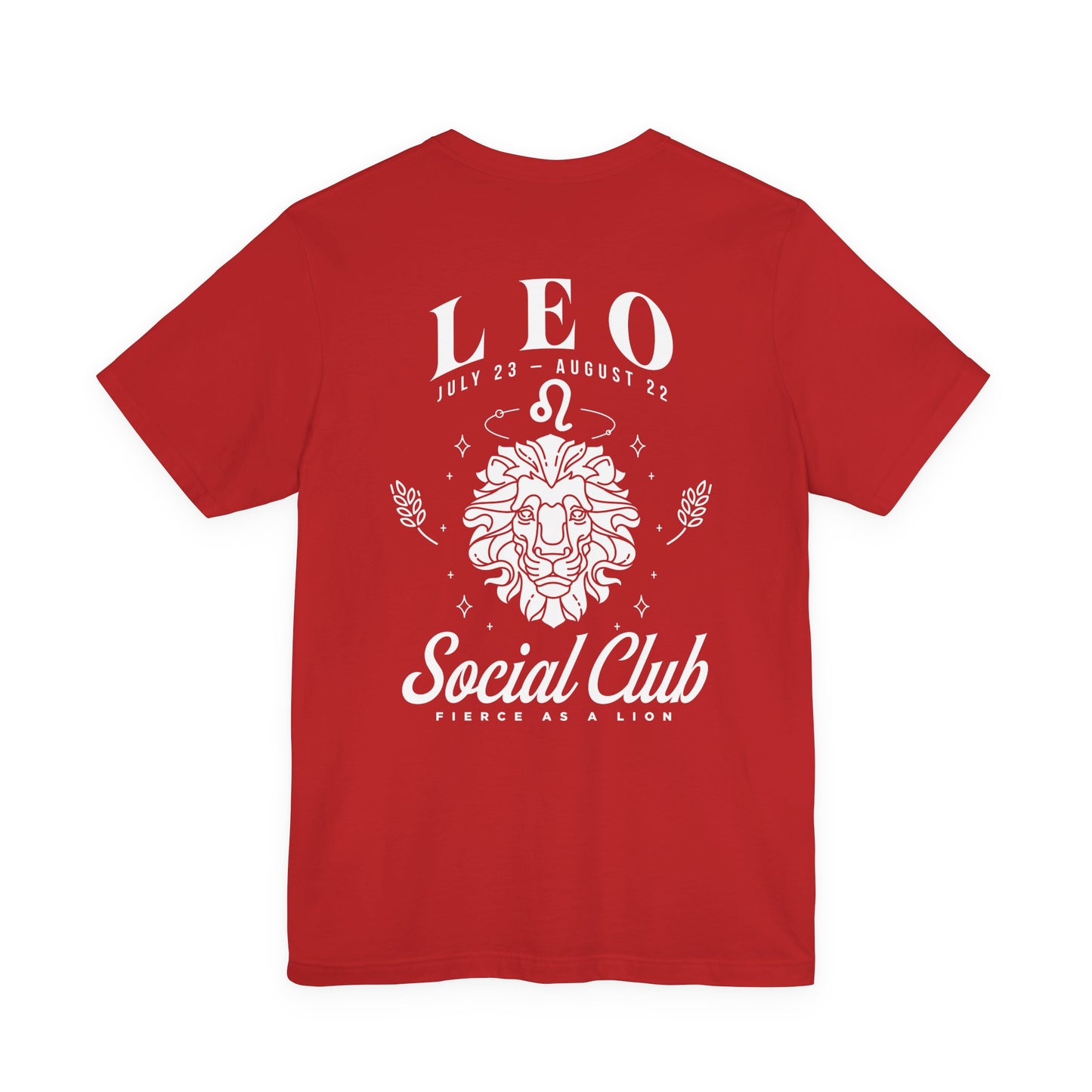 Leo Social Club T-Shirt – Fierce as a Lion