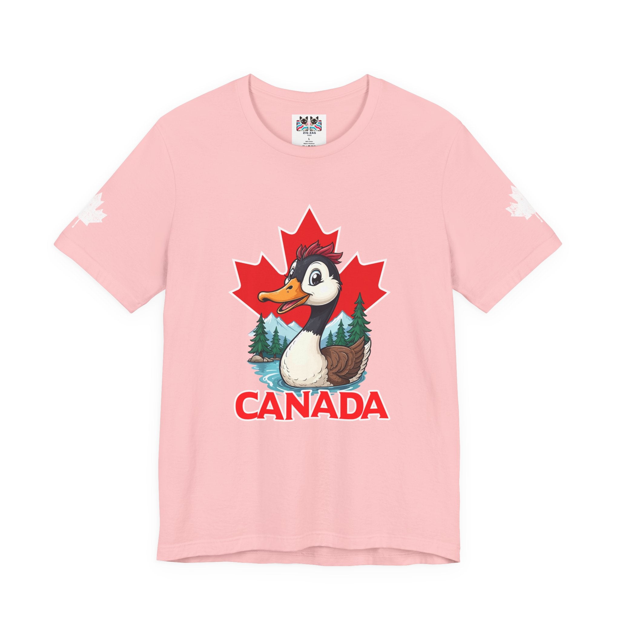 Canada Maple Duck Cartoon T-Shirt