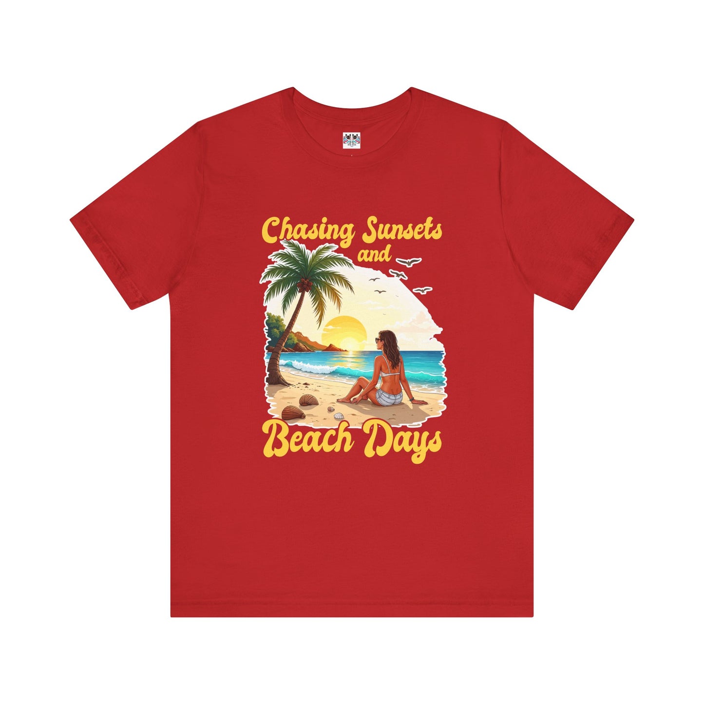 Chasing Sunsets and Beach Days Summer Escape T-Shirt