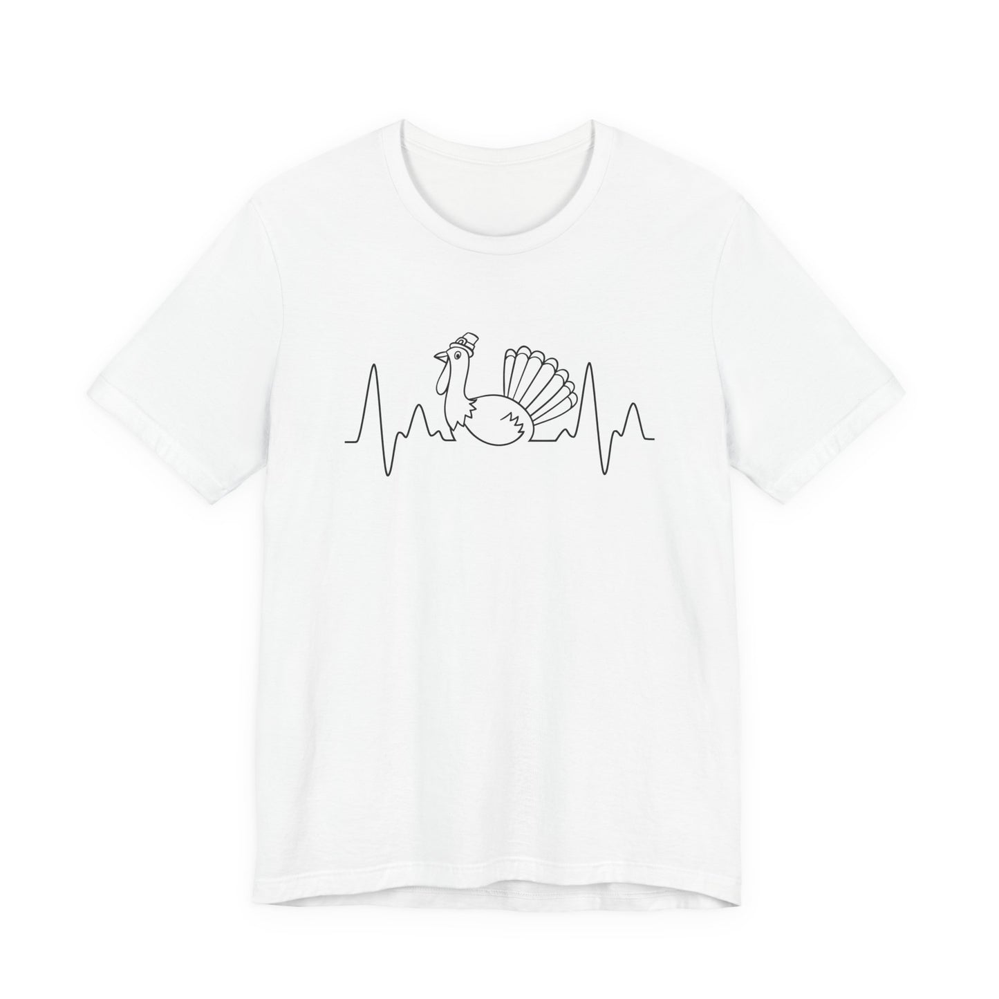 Heartbeat Turkey Graphic T-Shirt