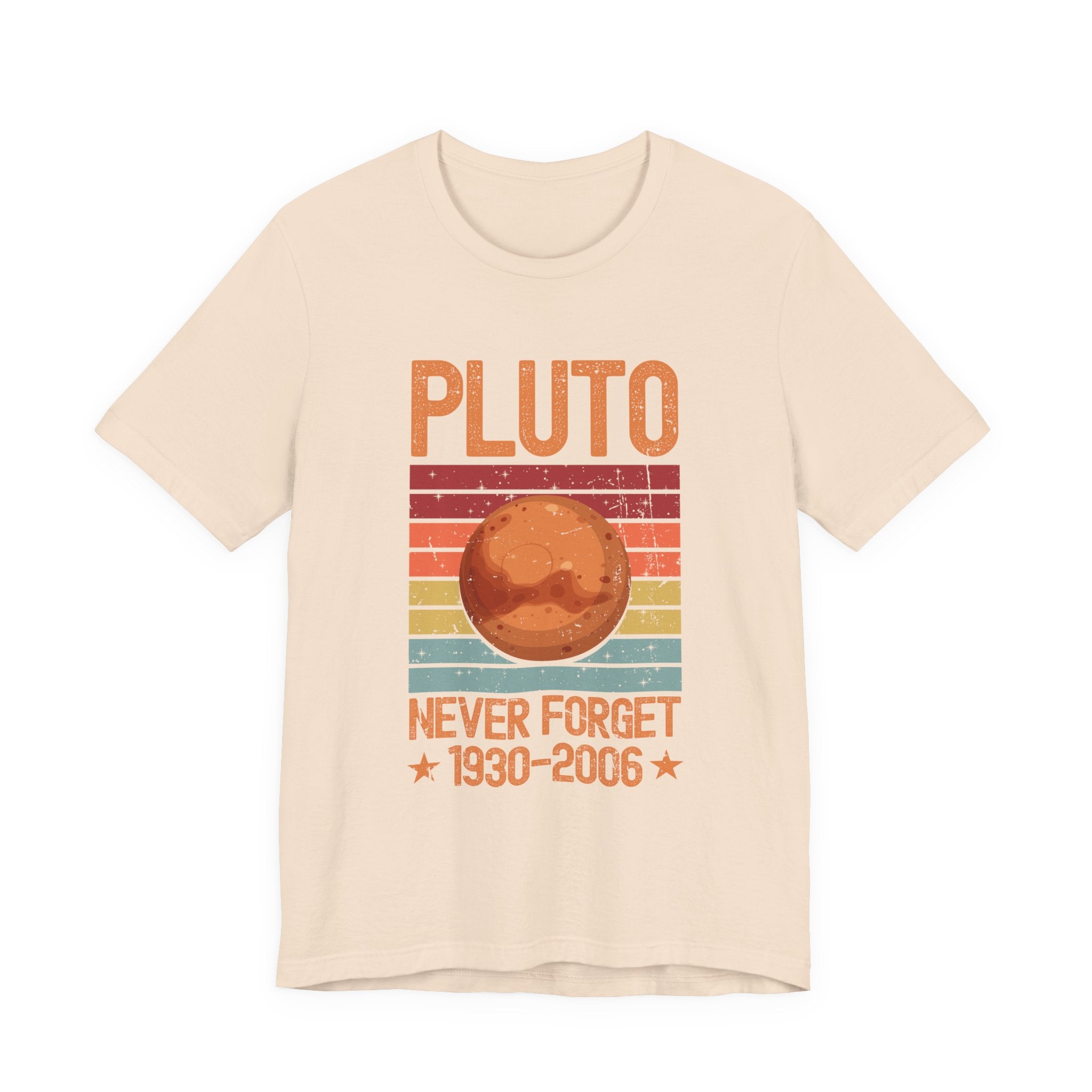 Pluto Never Forget 1930–2006 T-Shirt – Retro Space Science Planet Tee