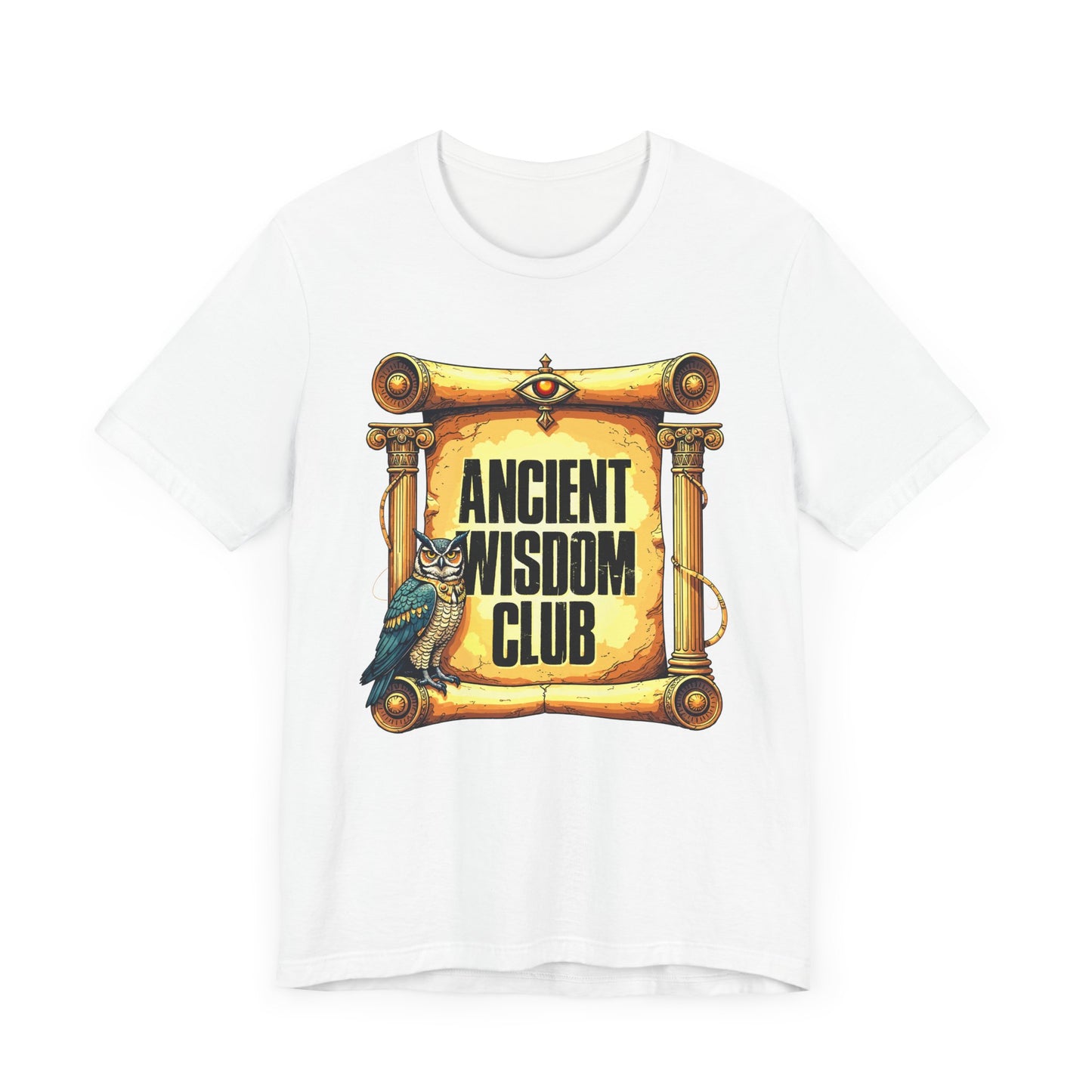 Ancient Wisdom Club Tee, History Knowledge Shirt, Classic Thinkers Graphic Tee, Timeless Insight Top, Philosophy Fan Gift