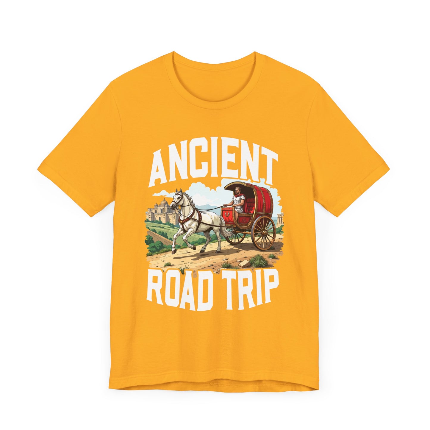 Ancient Road Trip Tee, History Explorer Shirt, Archaeology Adventure Top, Cultural Heritage Graphic, Travel Through Time Gift