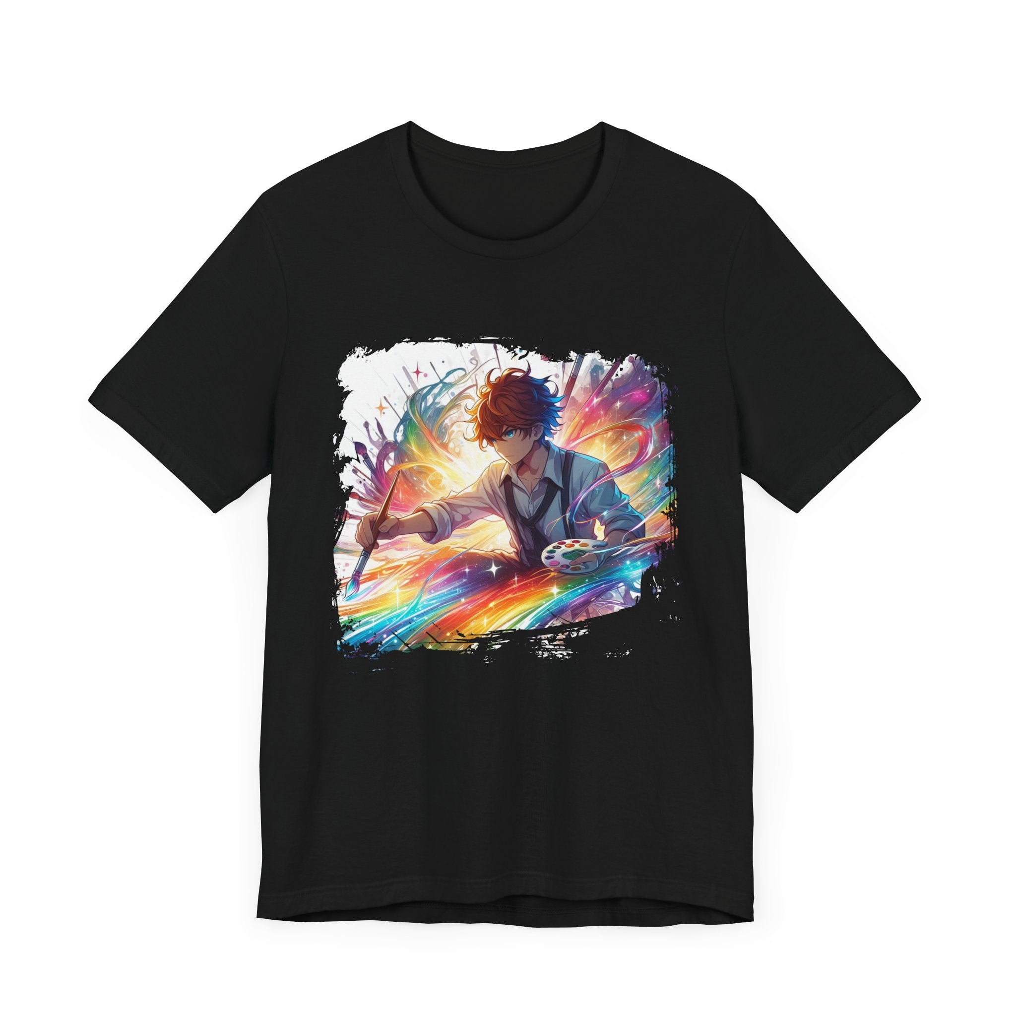 I Am The Creator Of My Destiny Shirt, Bold Painter Manifestation Tee, Artistic Power Graphic T Shirt, Spiritual Anime Apparel, Self Expression Top